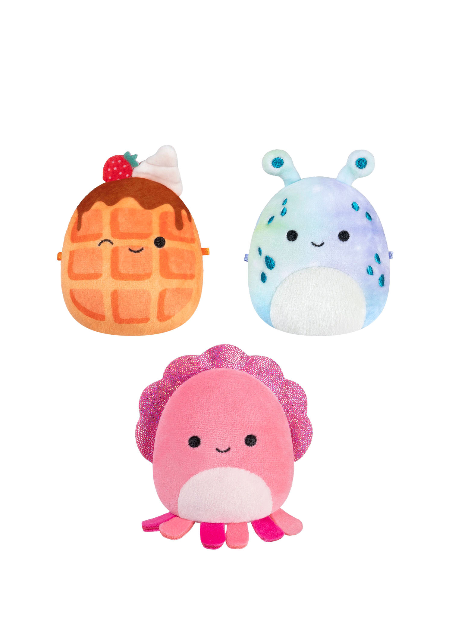 Micromallows 3'lü Figür Peluş Oyuncak Seti