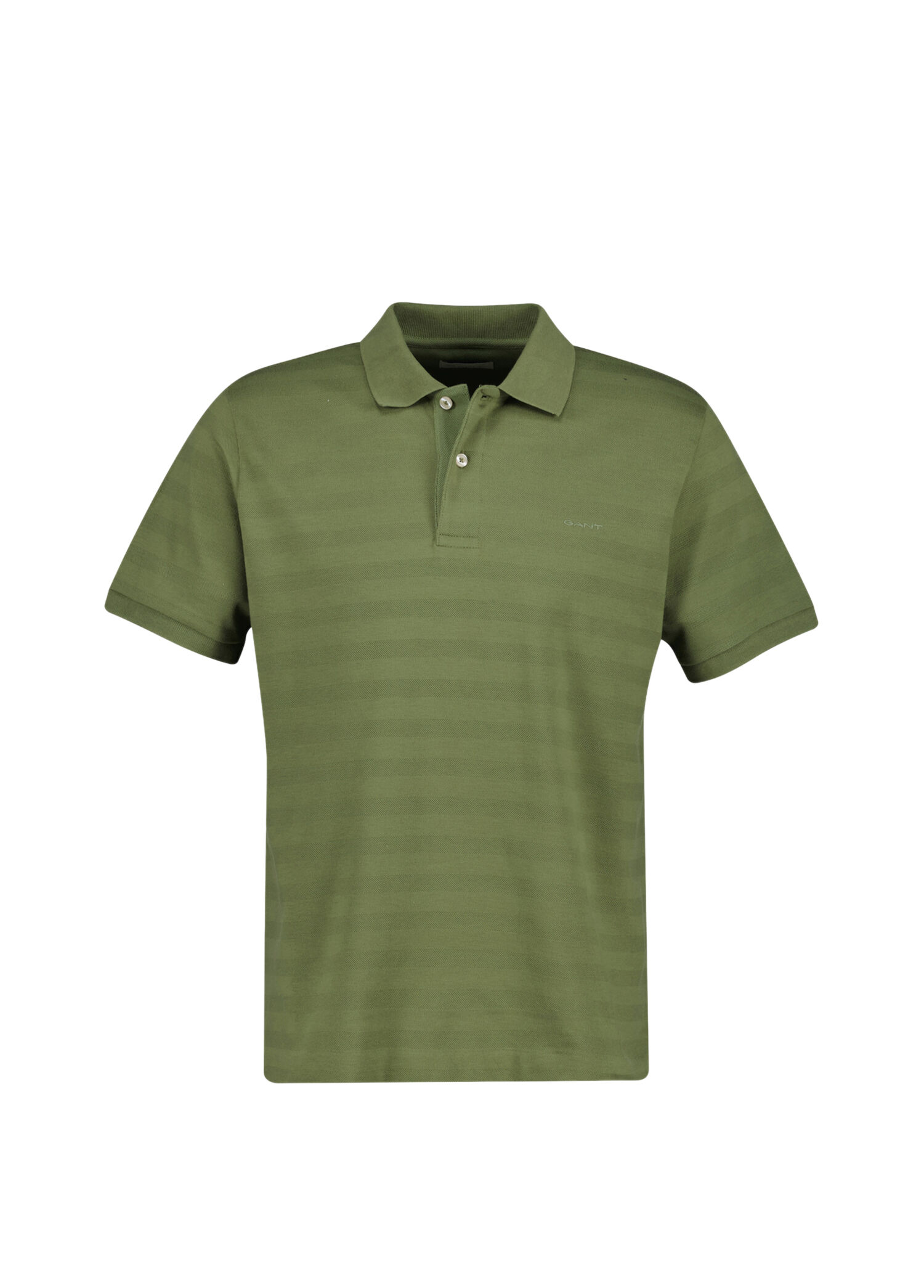 Yeşil Polo Yaka Regular Fit Kısa Kollu Erkek T-Shirt