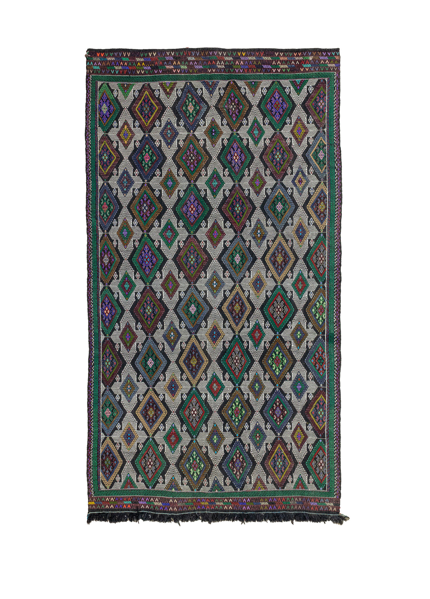 Meruert Geometrik Tasarımlı Cicim Kilim 169x323 cm