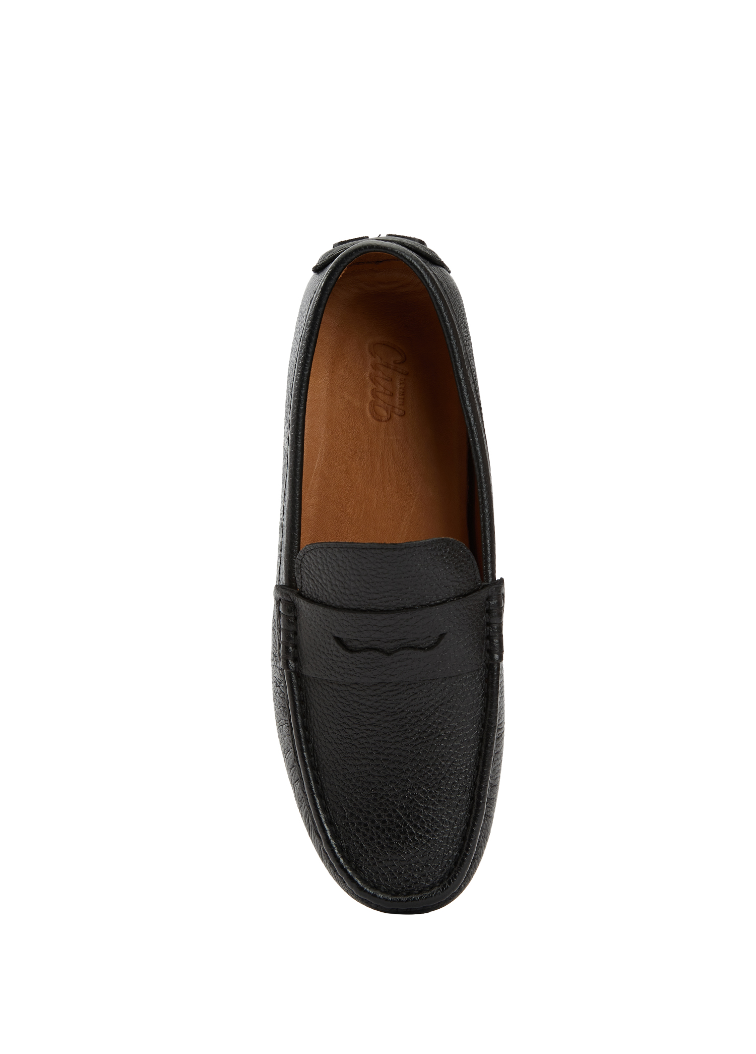 Siyah Erkek Süet Loafer_3