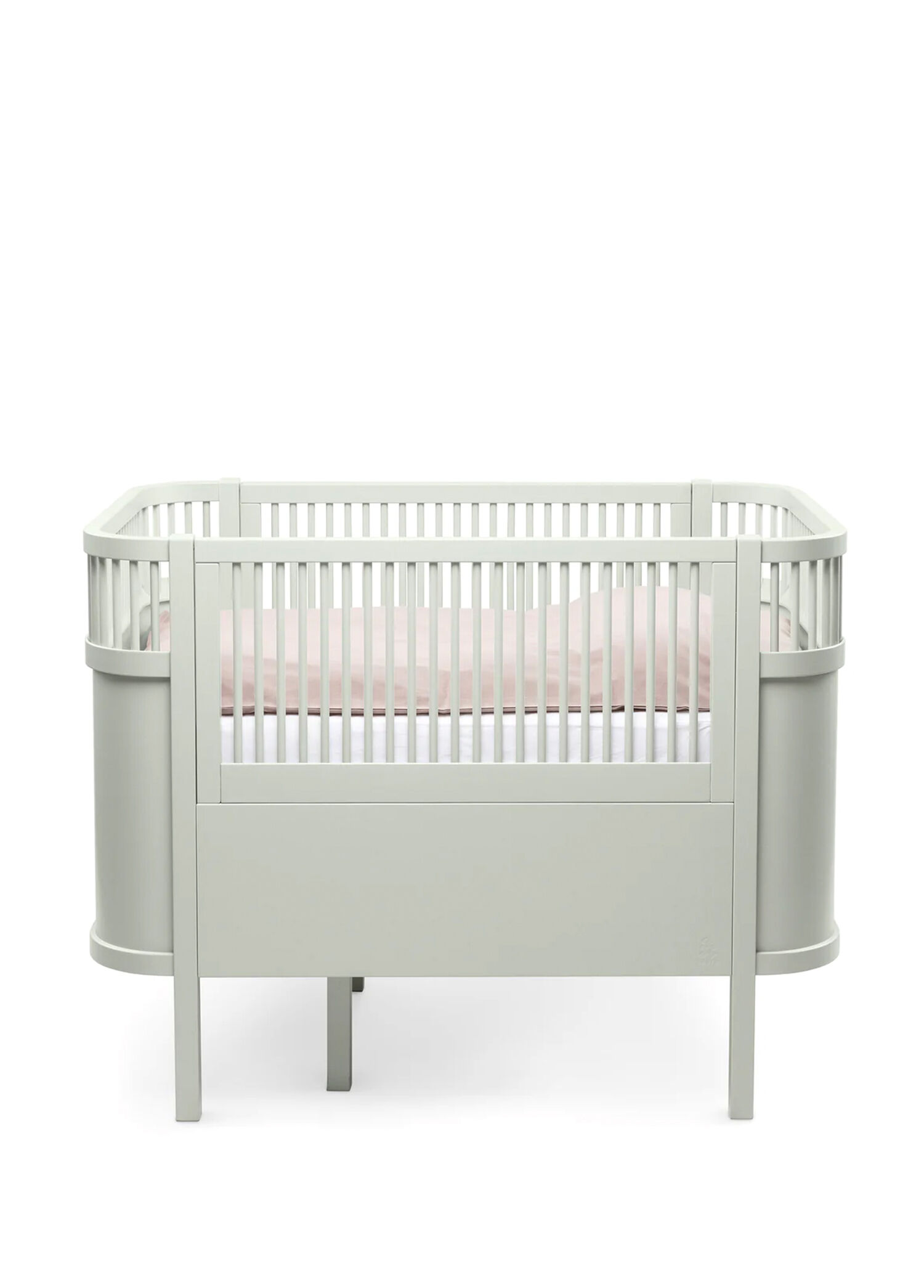 Baby & Jr Mist Green Ahşap Beşik