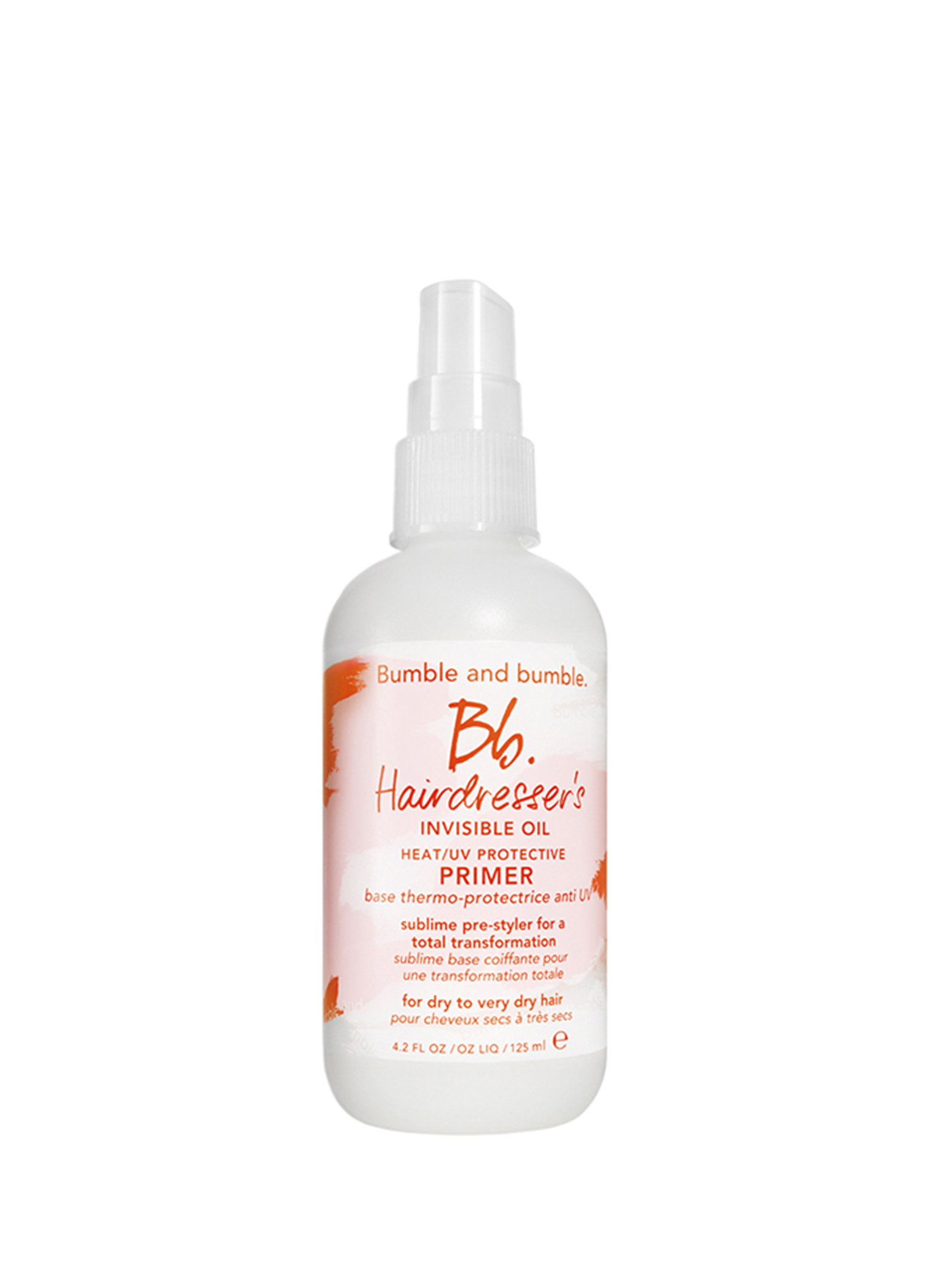 Hairdressers Invisible Oil Primer 125ml