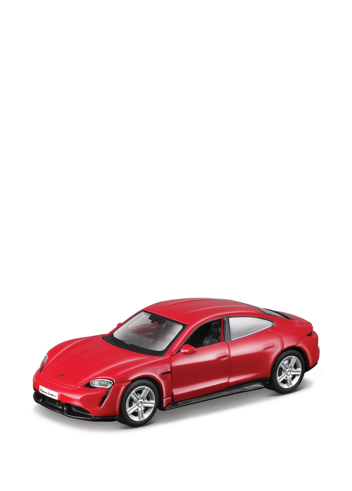 1:64 Speed Icons Porsche Taycan Turbo S Kırmızı Model Araba