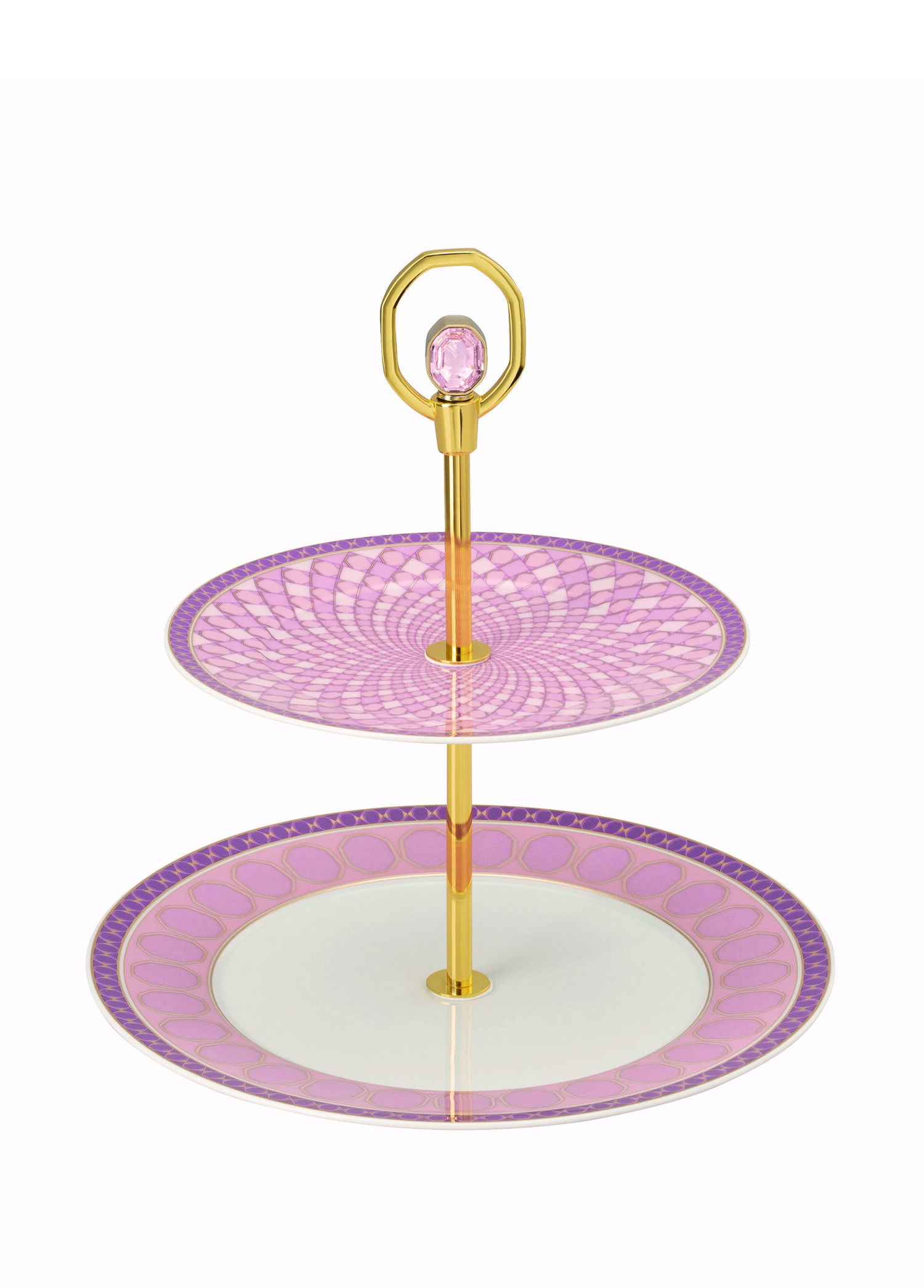 x Rosenthal Signum Pembe Porselen Stand