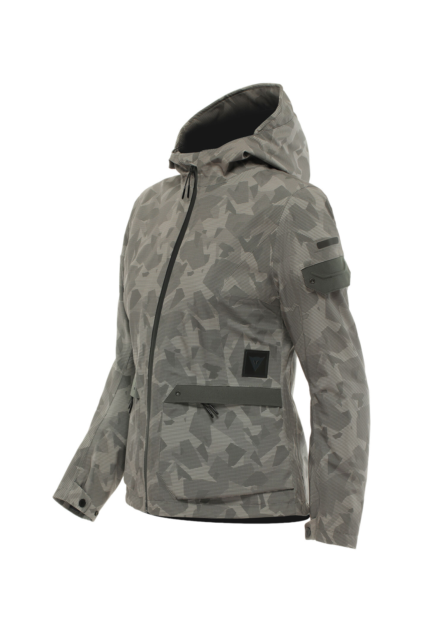 Centrale London Fog Camo AbsØluteshell™ Pro Kapüşonlu Kadın Motosiklet Montu