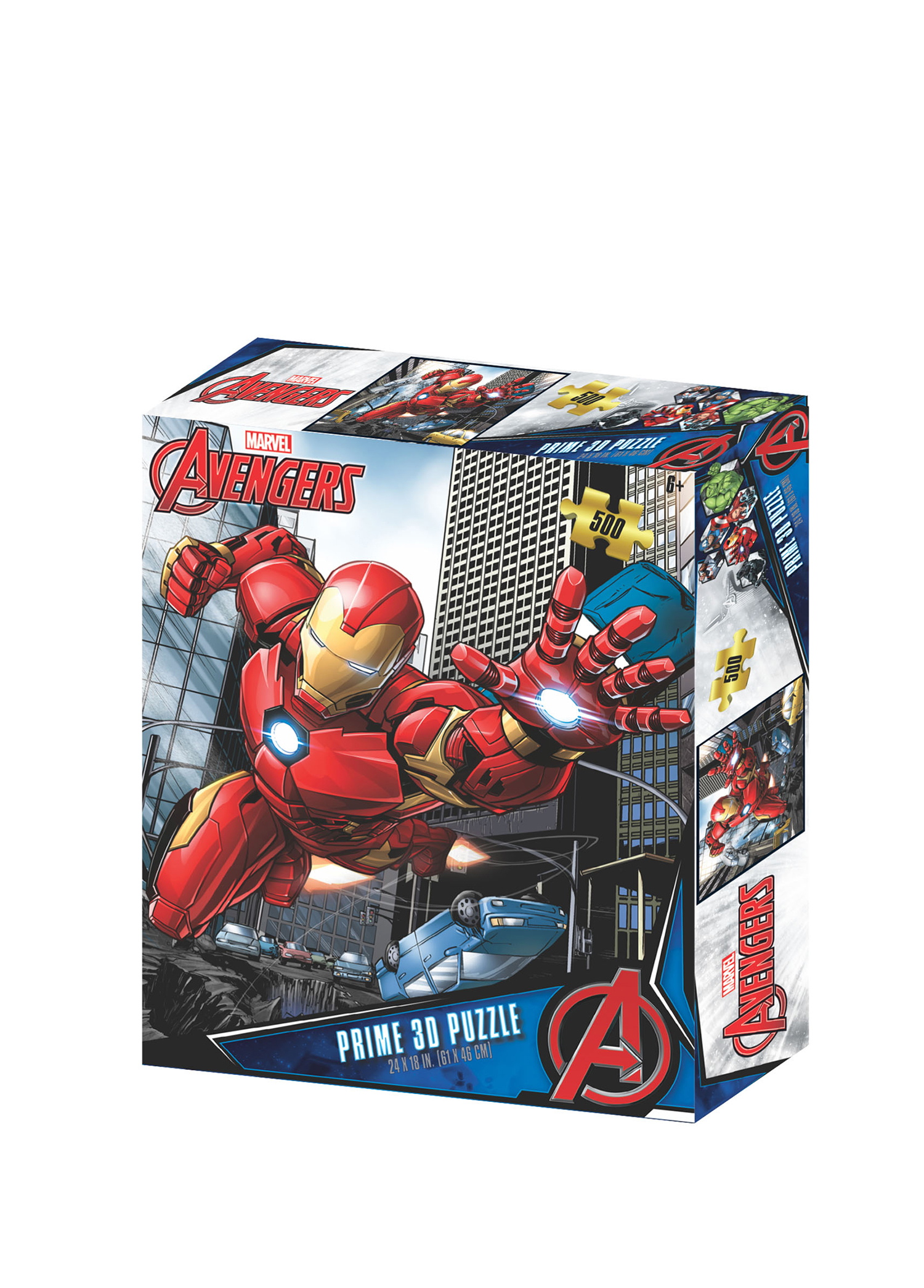 Avengers Iron Man 500 Parça 3D Puzzle