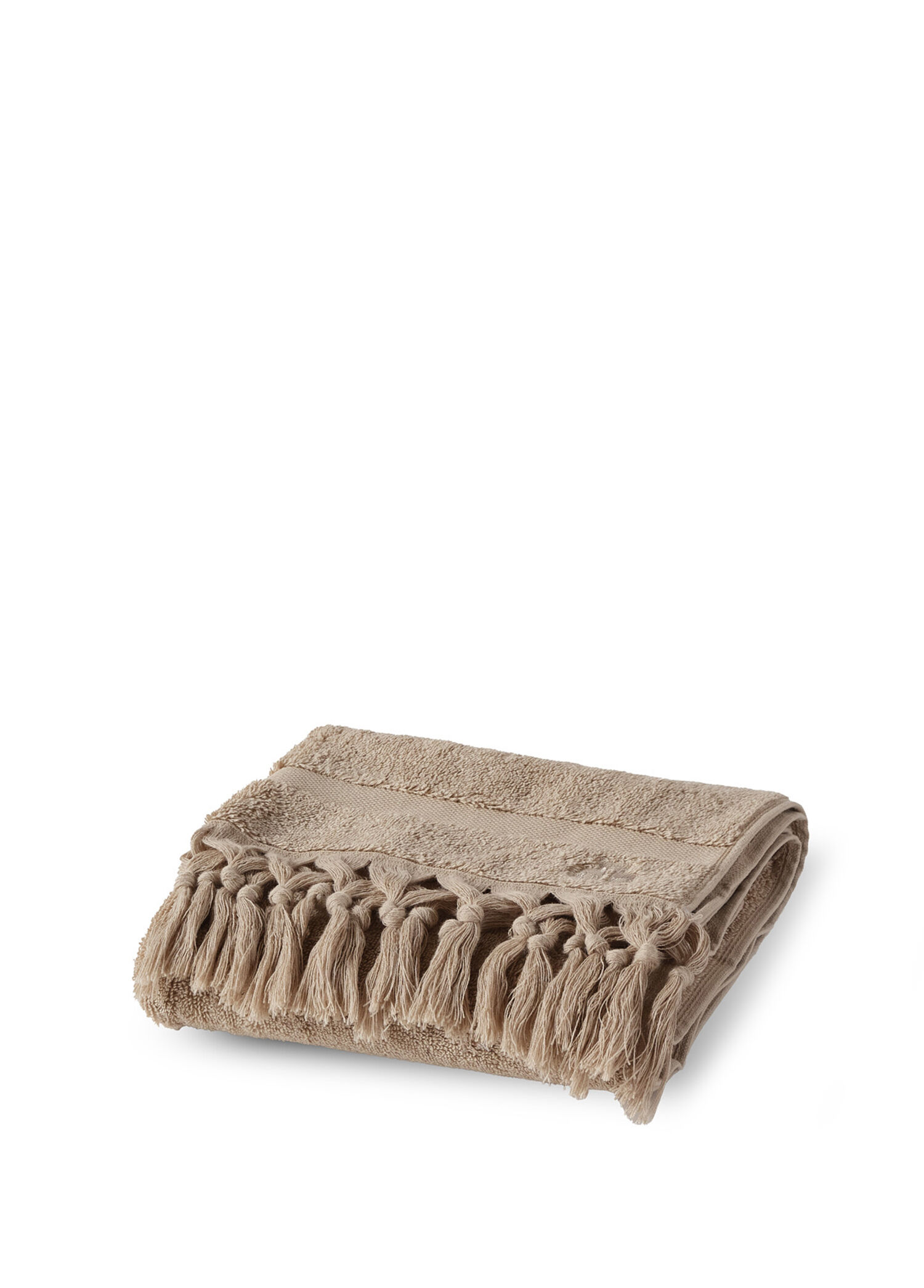 Jumbai Dune Açık Kahve Pamuklu El Havlusu 50x100 cm
