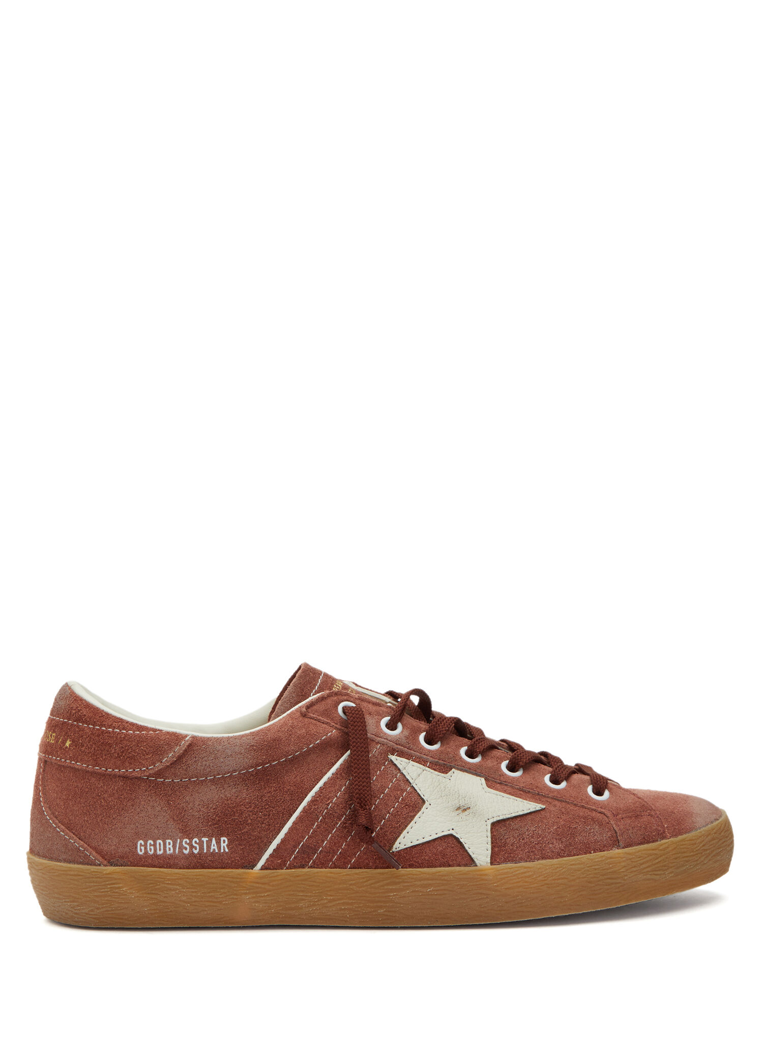 スーパースター　レッド×ゴールドスプラッシュ　ジョン・アンドウ　YYF Golden Goose Kırmızı Erkek SuperStar Kırmızı Erkek Süet Sneaker