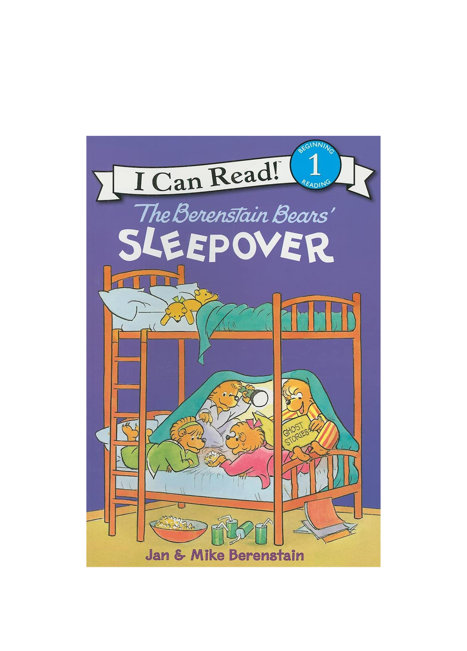 The Berenstain Bears' Sleepover Çocuk Yabancı Dil Kitabı