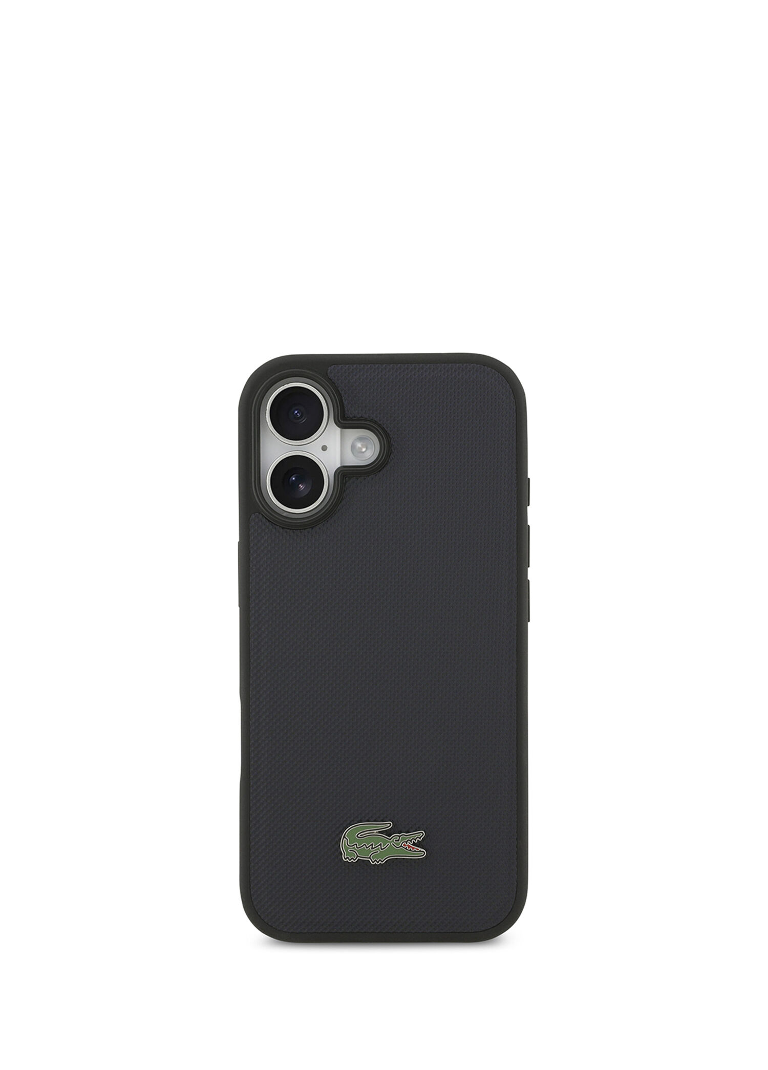 iPhone 17 Pike Desenli Metal Logolu Kartlıklı Magsafe Uyumlu Telefon Kılıfı