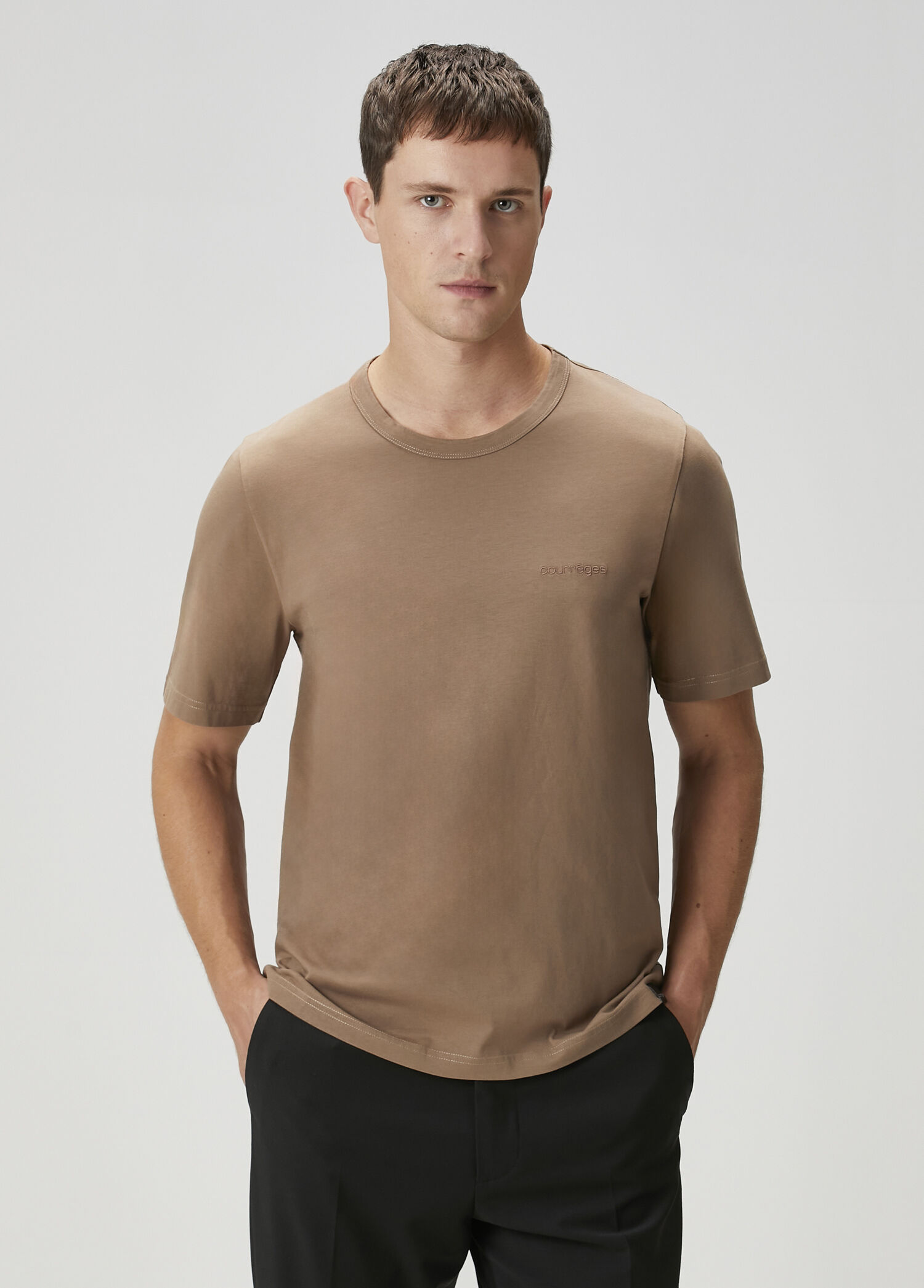 Kahverengi T-shirt