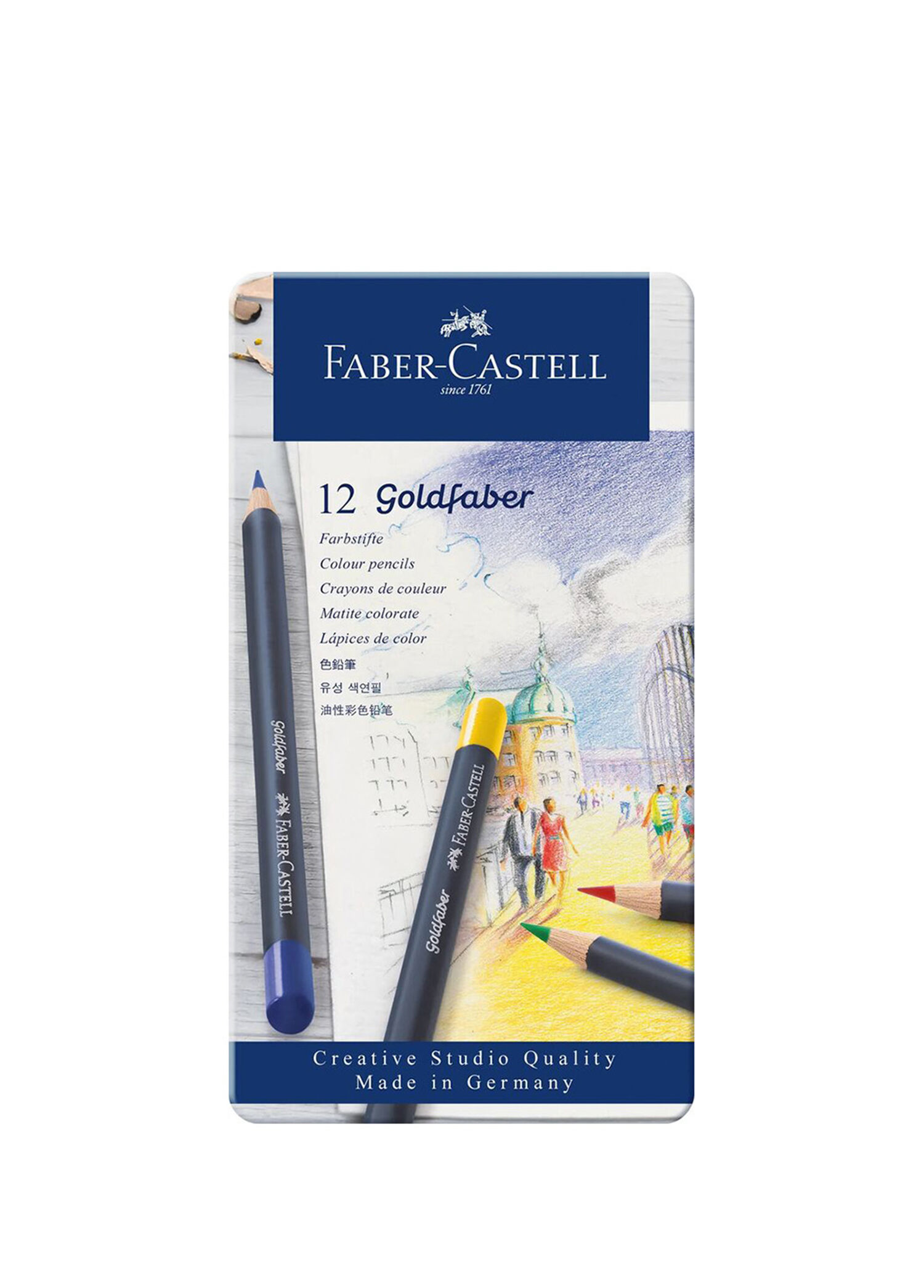 Goldfaber 12'li Kuru Boya Kalemi