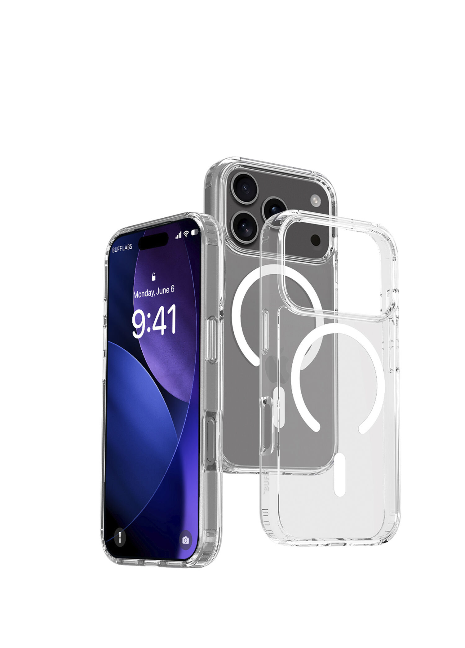 iPhone 17 Pro Şeffaf Air Hybrid Magsafe Uyumlu Telefon Kılıfı