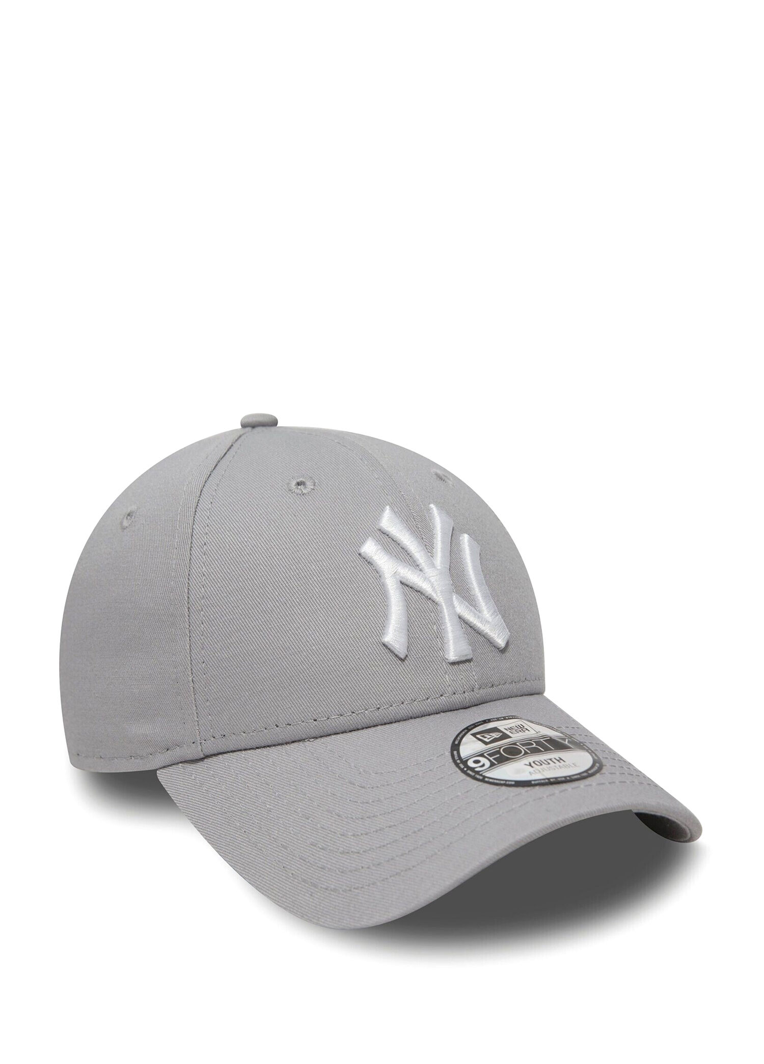 940 MLB League Basic Neyyan Gri Çocuk Şapka