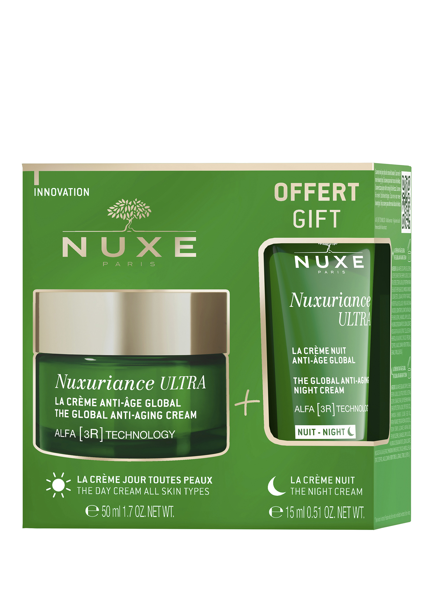 Nuxuriance Ultra Gündüz Kremi+Gece Kremi 15 ML