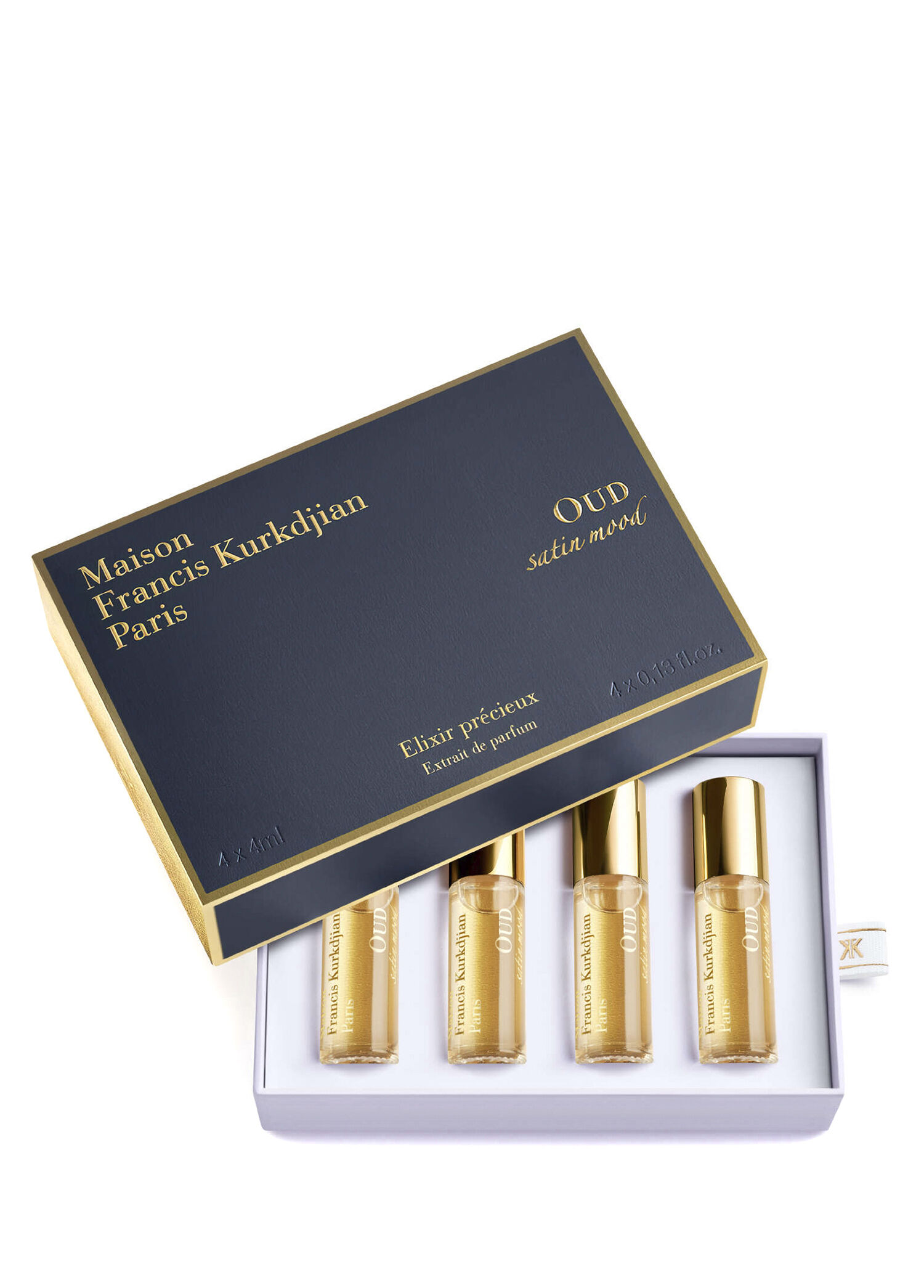 Roll On Elixir Oud Satin 4x4 ml
