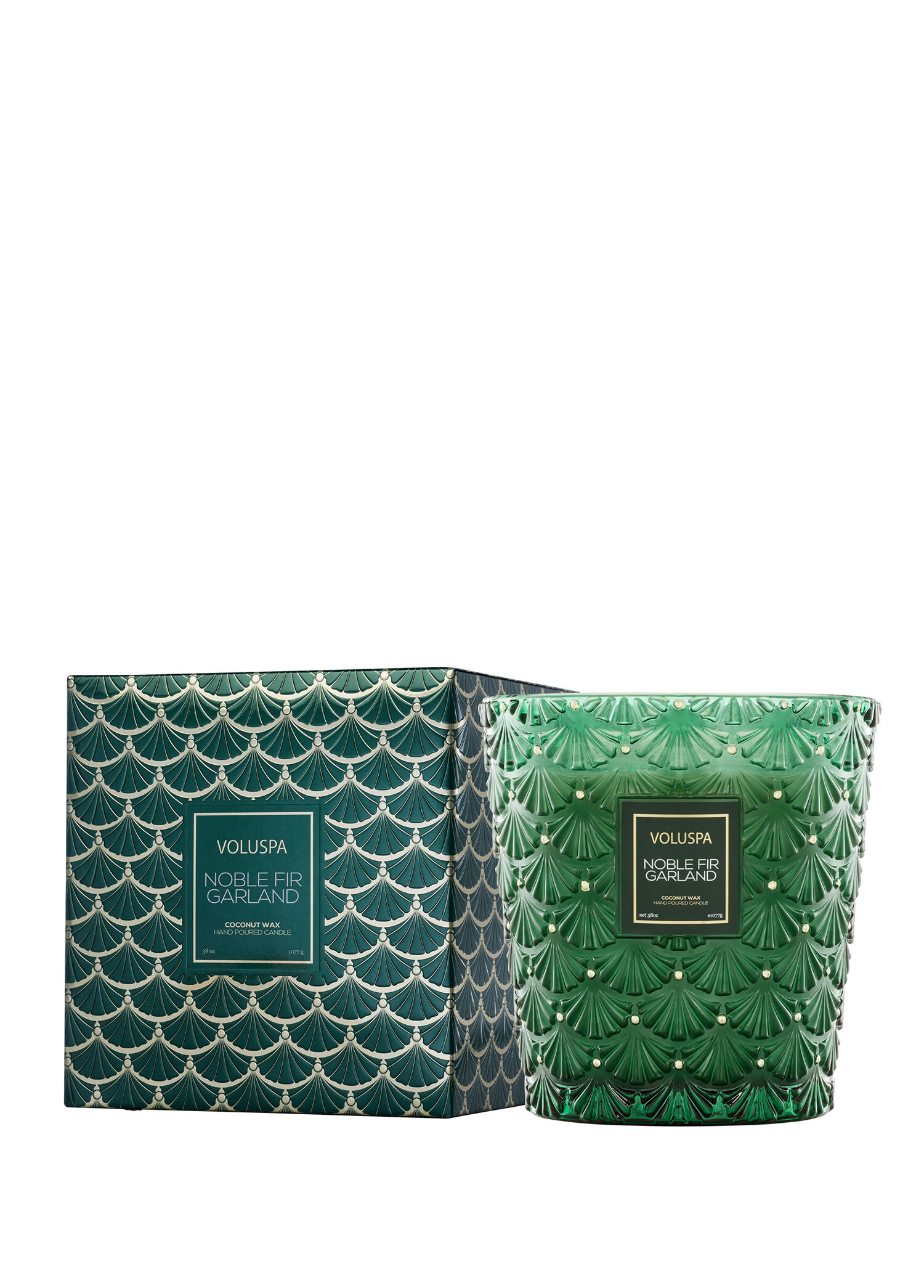 Noble Fir Garland 3 Wick Hearth Mum