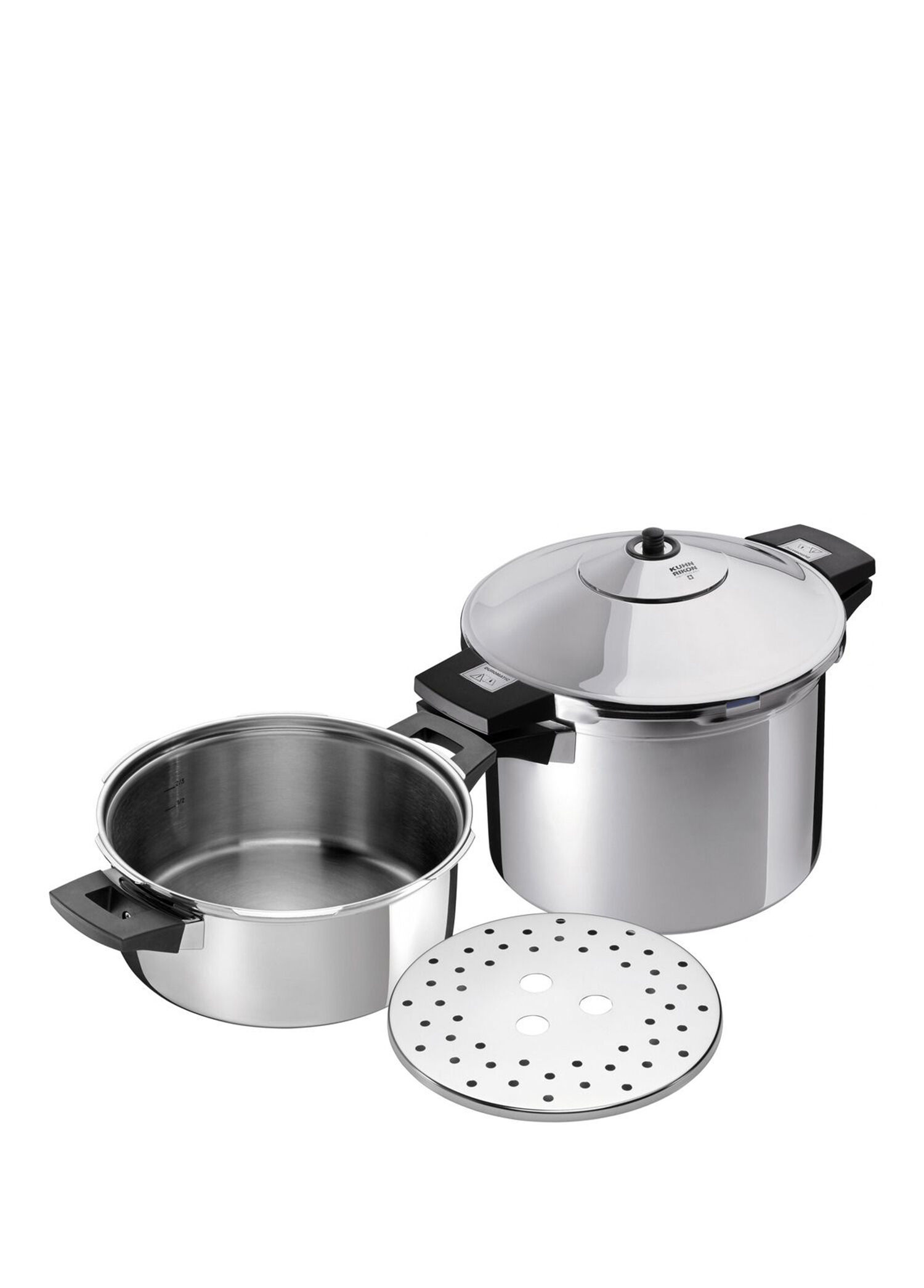Duromatic 3014 2'li Düdüklü Tencere Seti 4+8 L