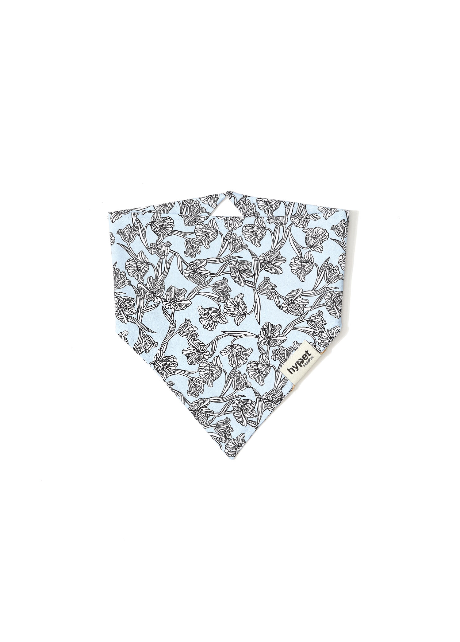 Tulip Pamuklu Mavi Köpek Bandana