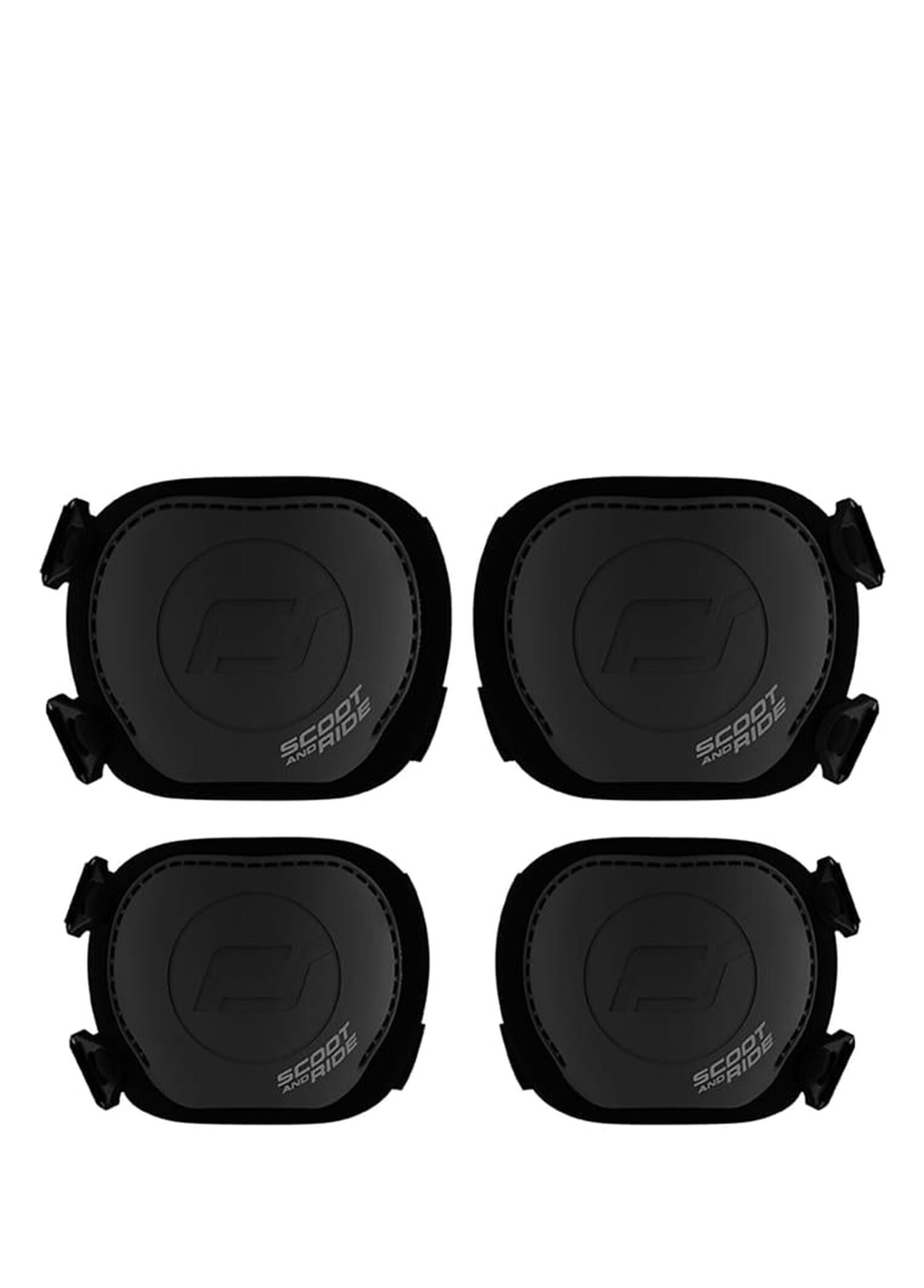 Black & Ash Dizlik ve Dirseklik Çocuk Scooter Koruyucu Set 230926-00174
