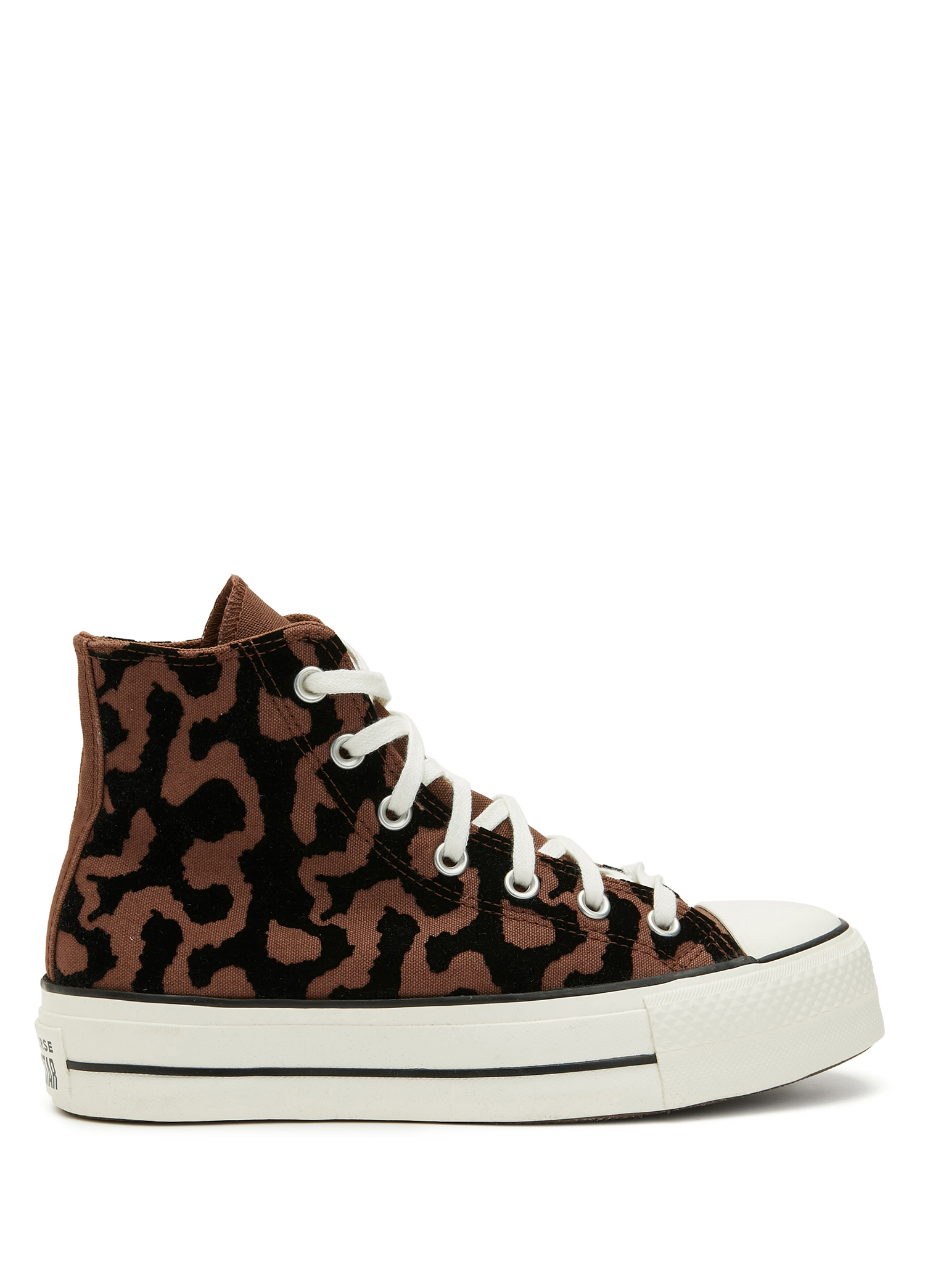 All Star Lift Siyah Kahve Kanvas Sneaker