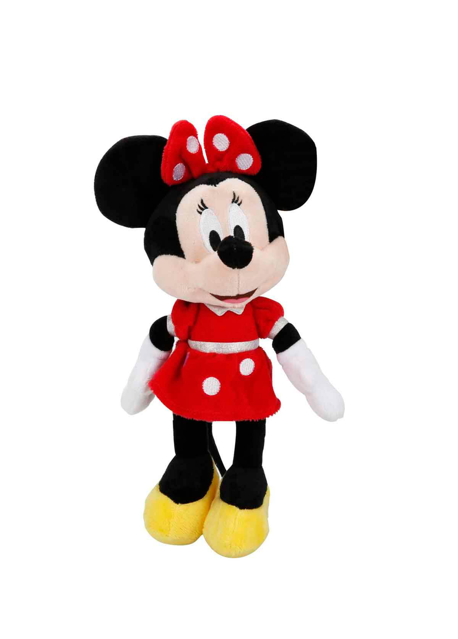 Minnie Kırmızı Elbiseli Peluş Oyuncak 30 cm