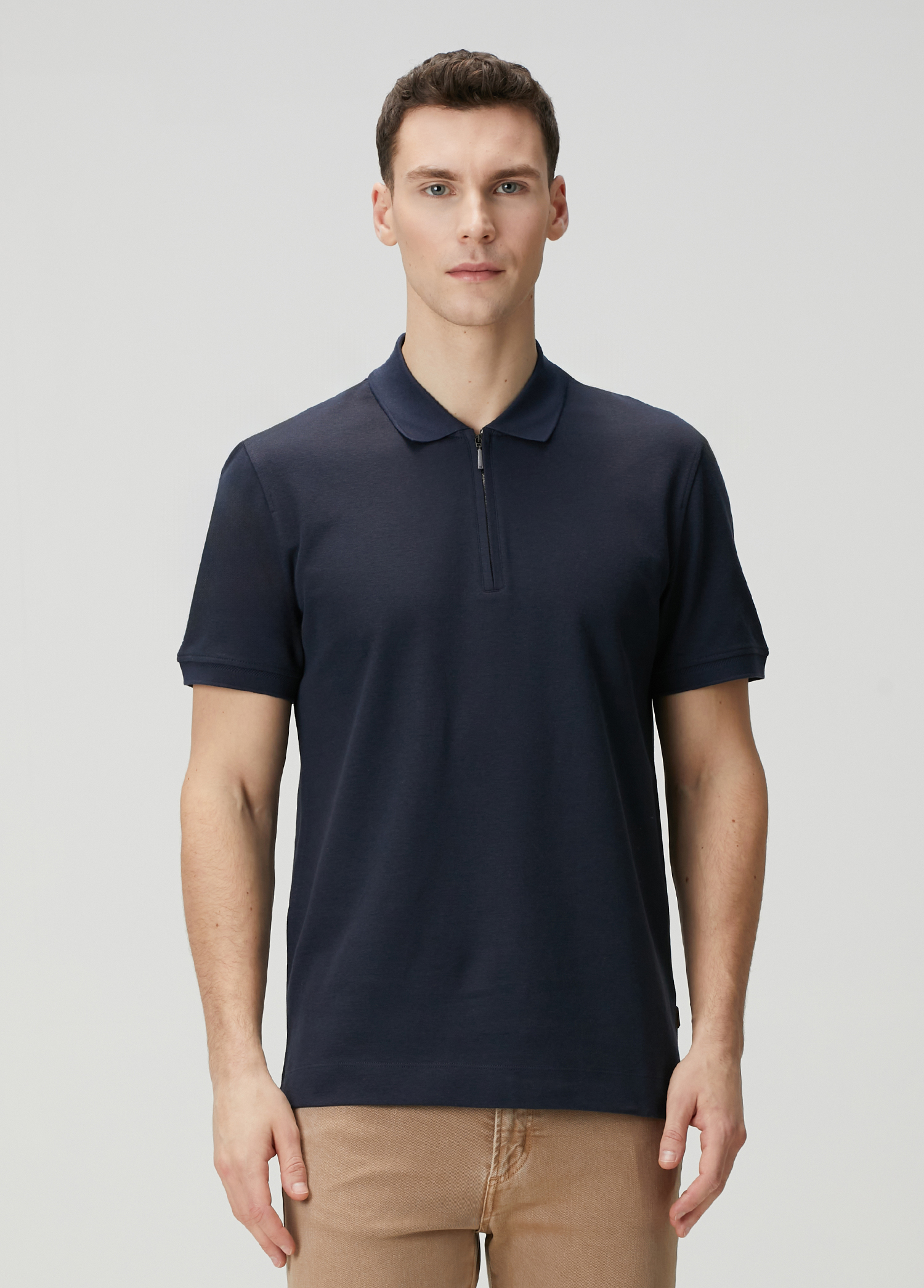 Payrot Koyu Mavi Polo Yaka T-shirt