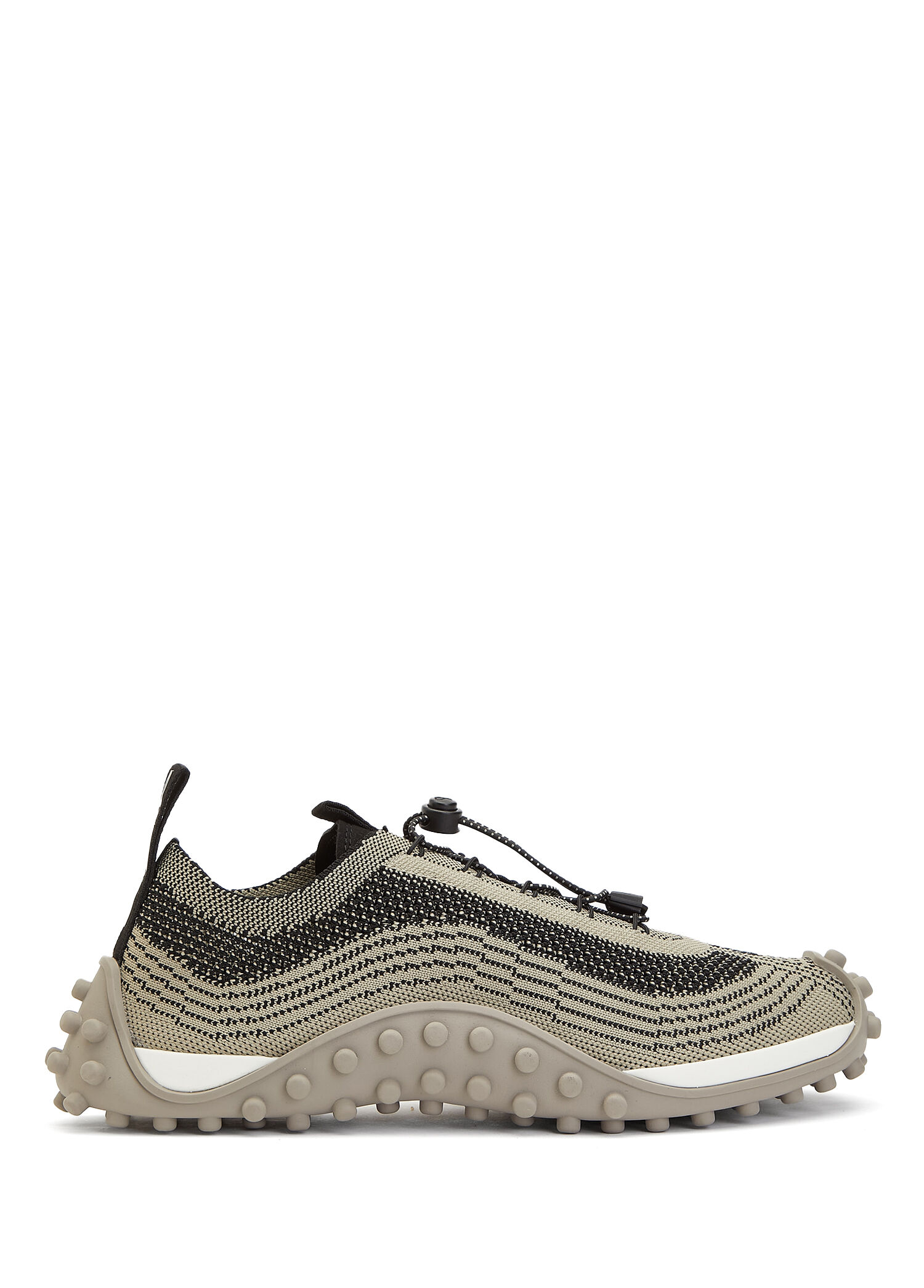 Knit Mirage Bej Siyah Erkek Sneaker