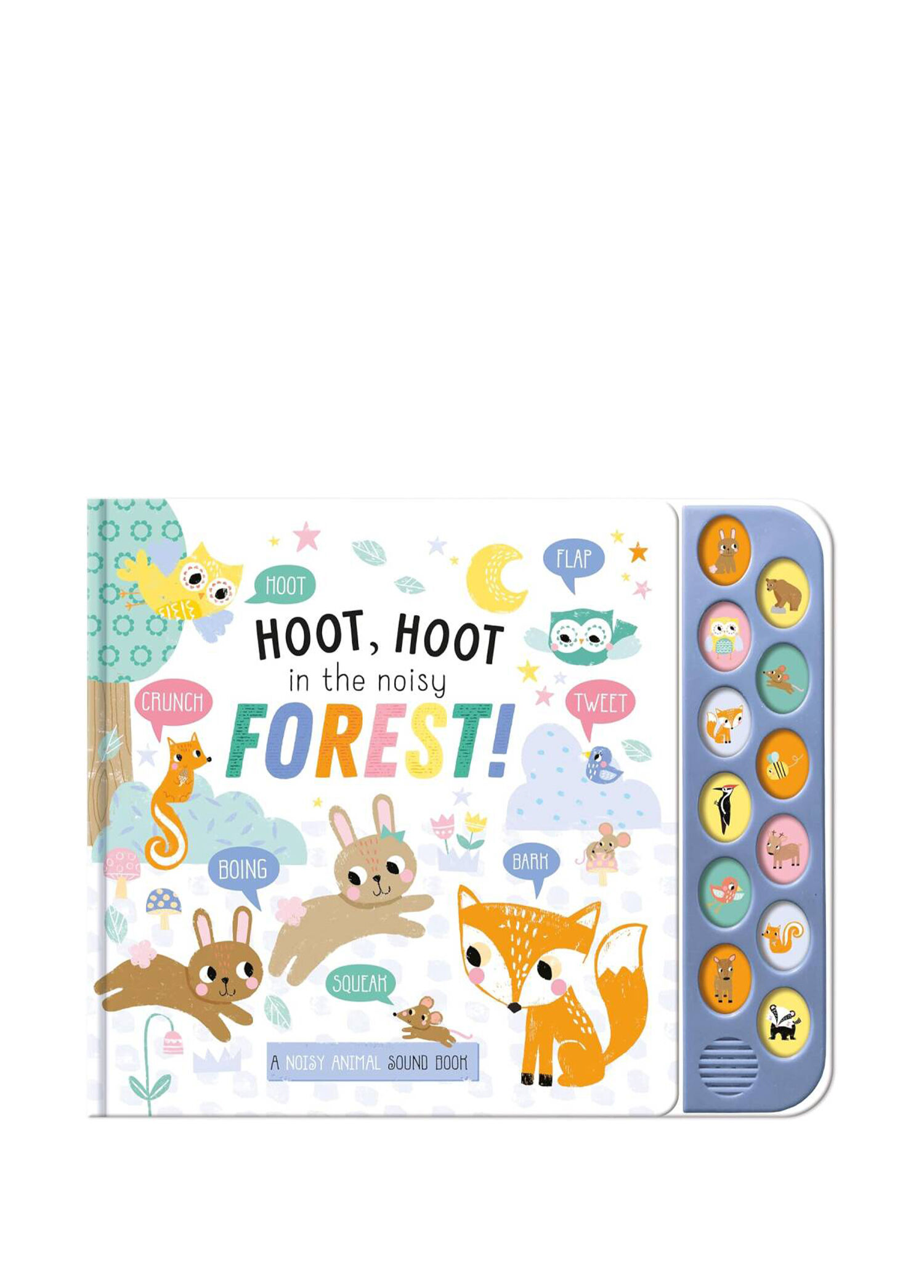 Hoot Hoot In The Noisy Forest 12 Button Sound Book Yabancı Dil Sesli Çocuk Kitabı