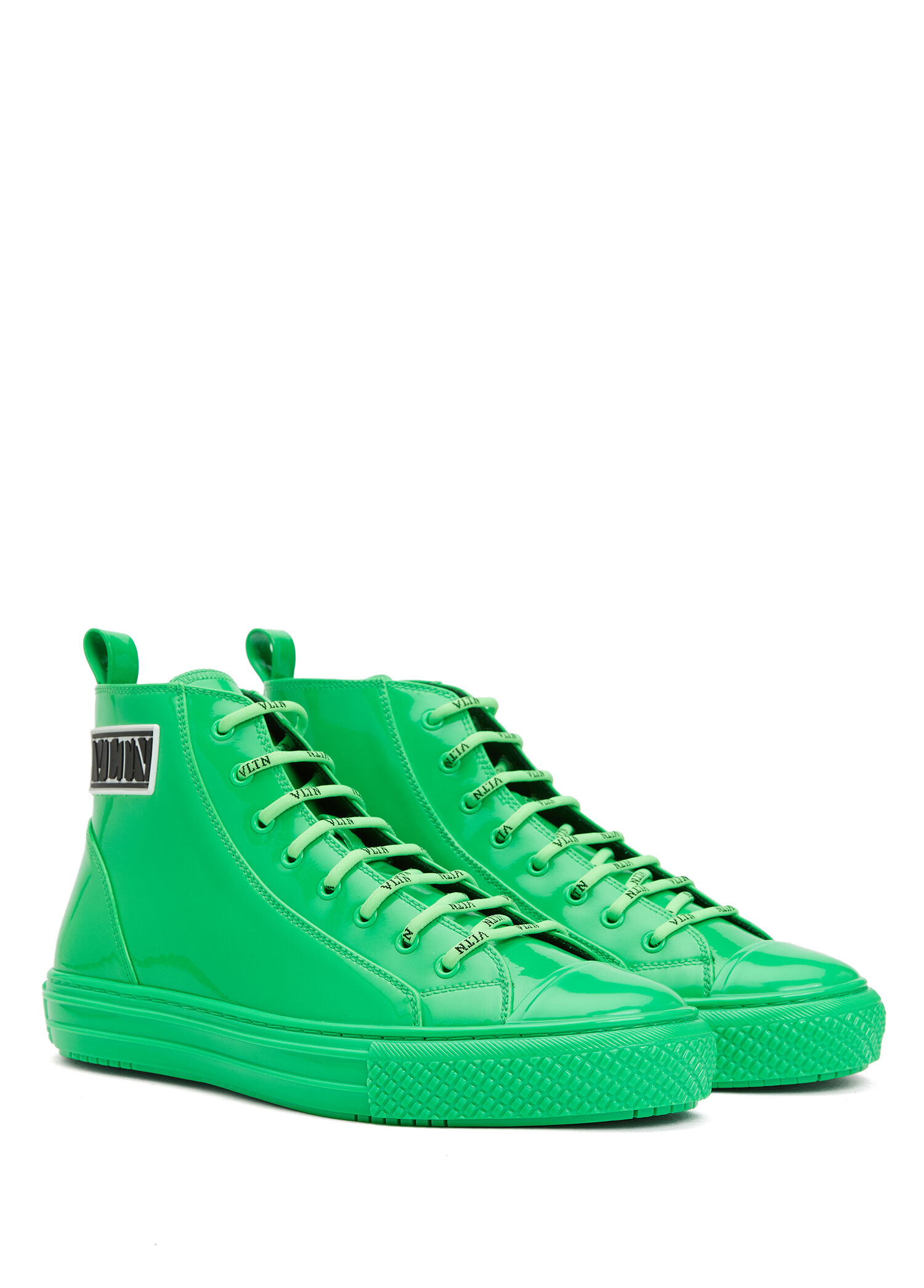 VALENTINO グリーン Valentino Garavani - Yeşil Erkek Deri Sneaker - Çok Renkli Yesil