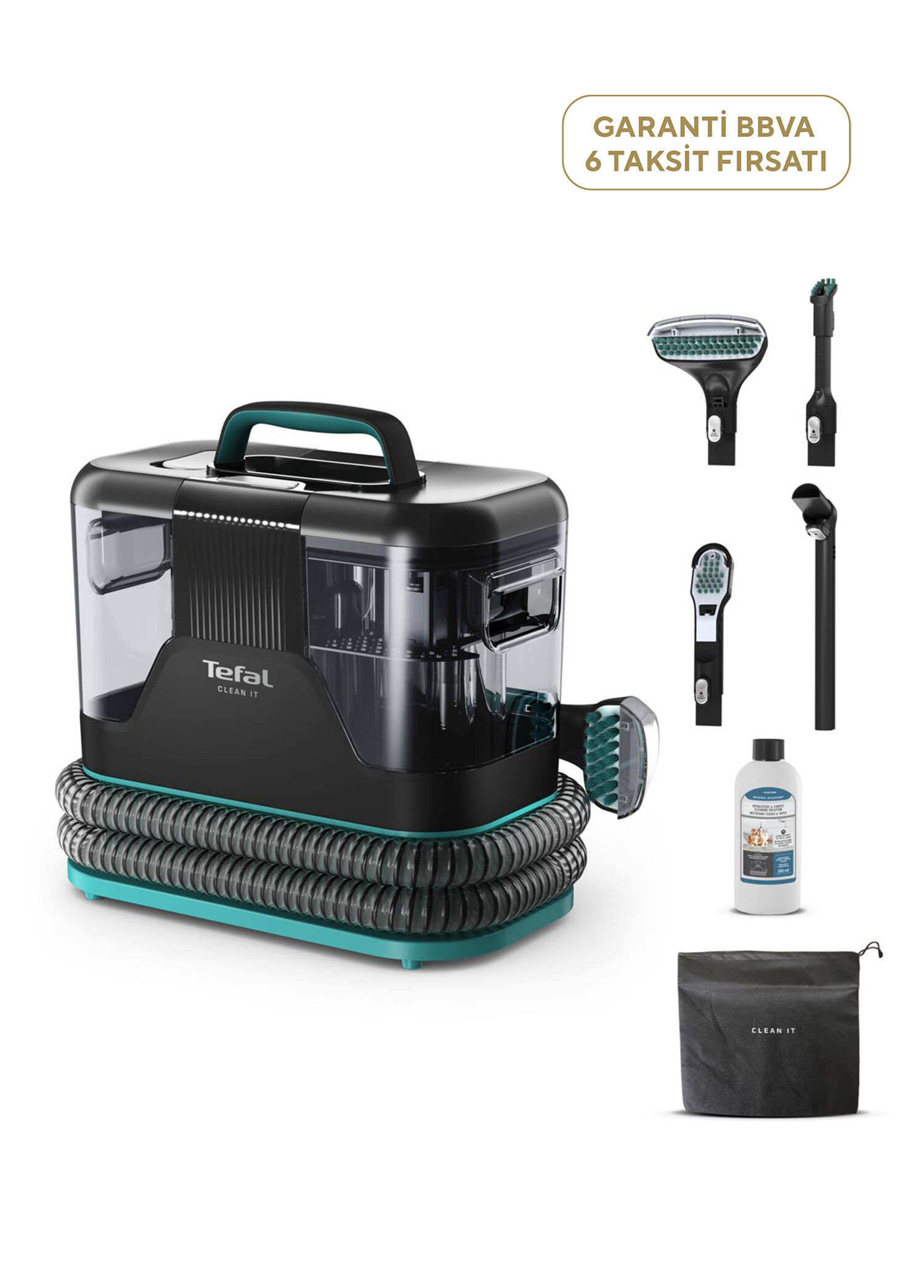 Clean It Portatif Halı ve Koltuk Temizleme Makinesi