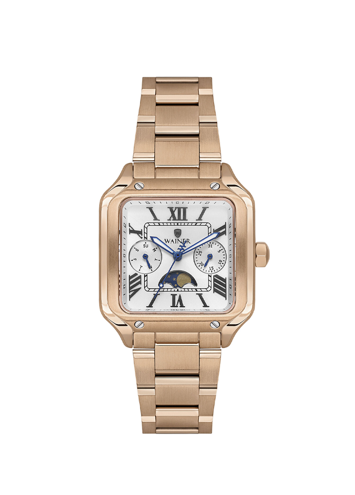WA.18091-G Rosegold Çelik Kadın Kol Saati