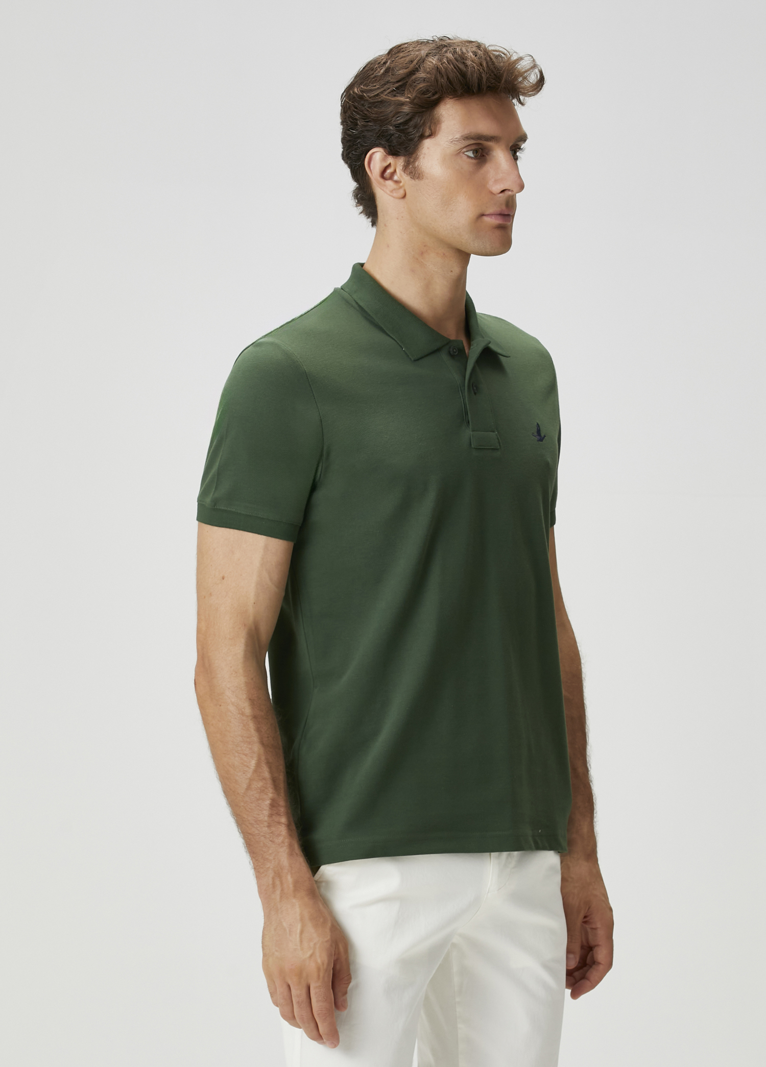 Yeşil Polo Yaka T-shirt_2