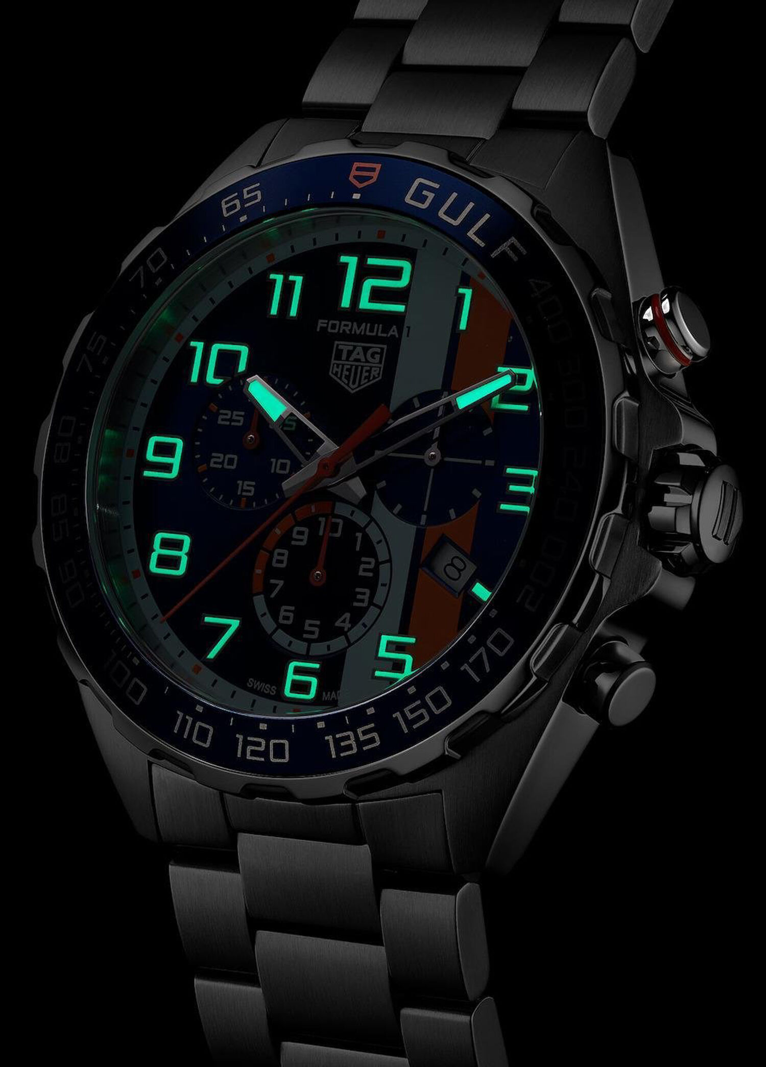 TAG Heuer Çok Renkli Erkek Formula 1 x Gulf Erkek Saat 1742626