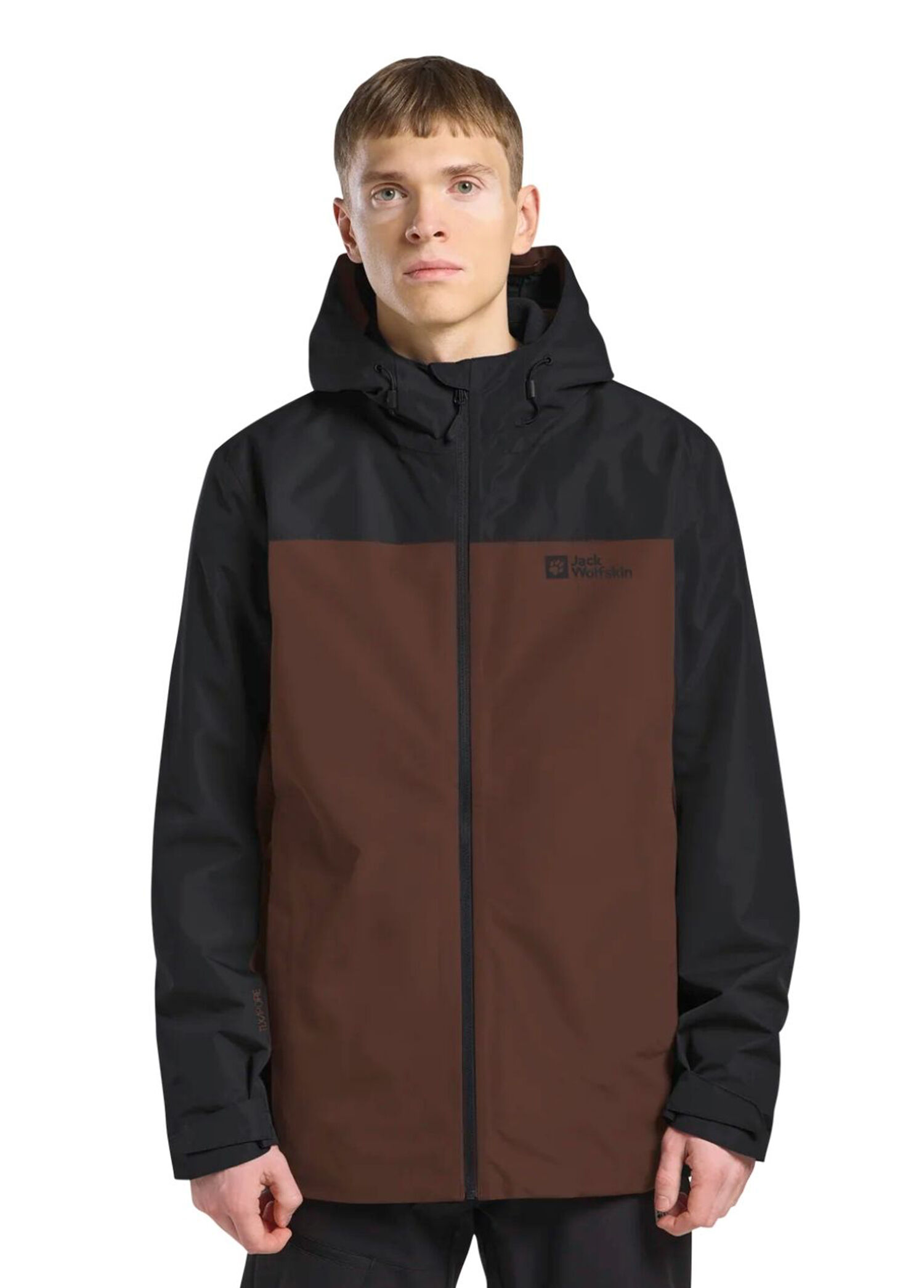 Taubenberg 3in1 Kahverengi Kapüşonlu Erkek Outdoor Mont