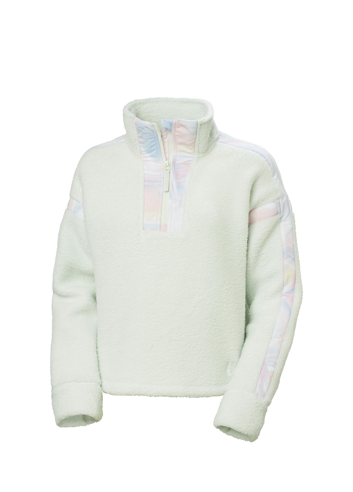 W Imperial Pile Sea Foam Yarım Fermuarlı Kadın Polar Spor Sweatshirt