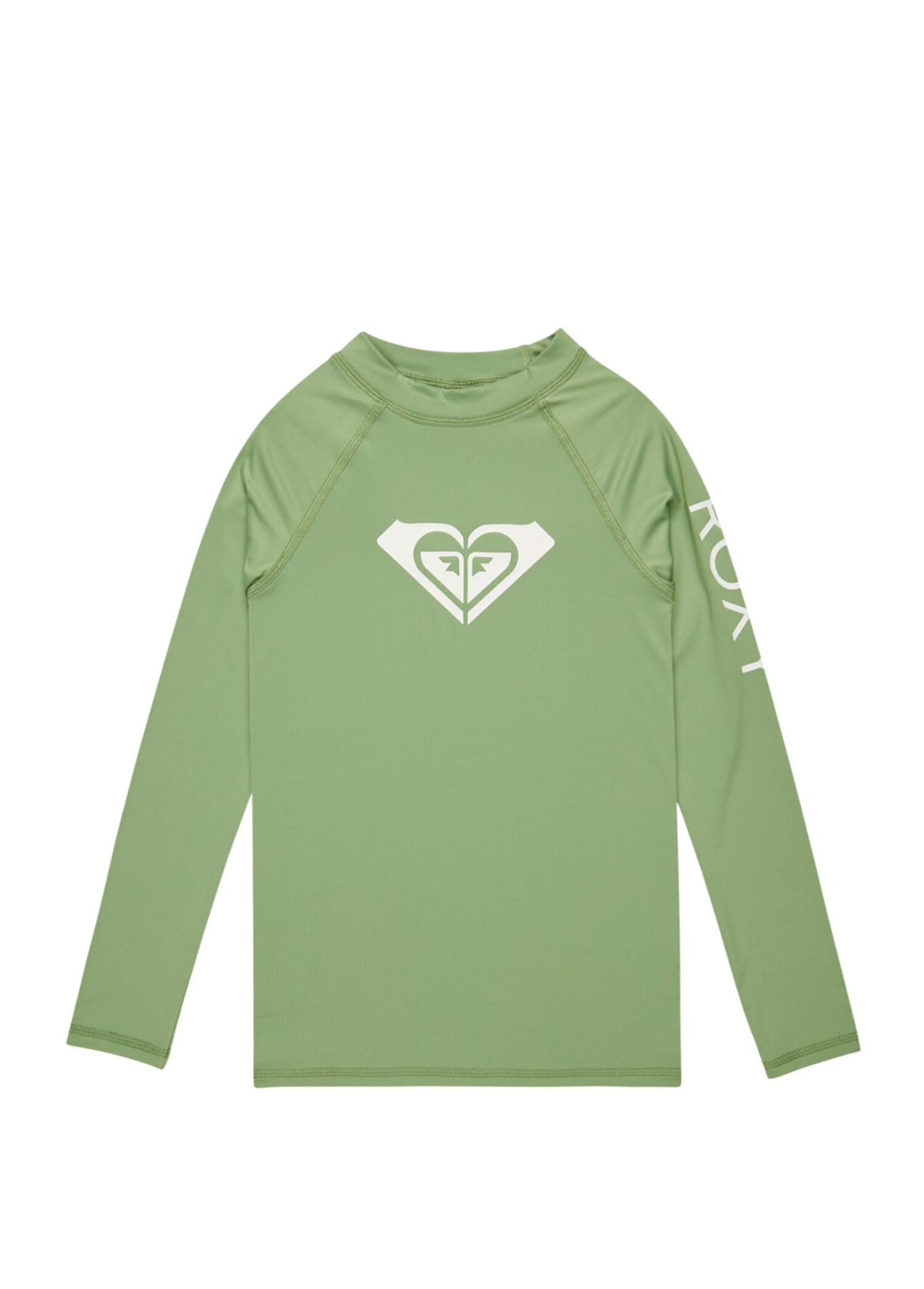 Whole Hearted Ls Haki Uzun Kollu Yüzücü Kız Çocuk Spor T-Shirt