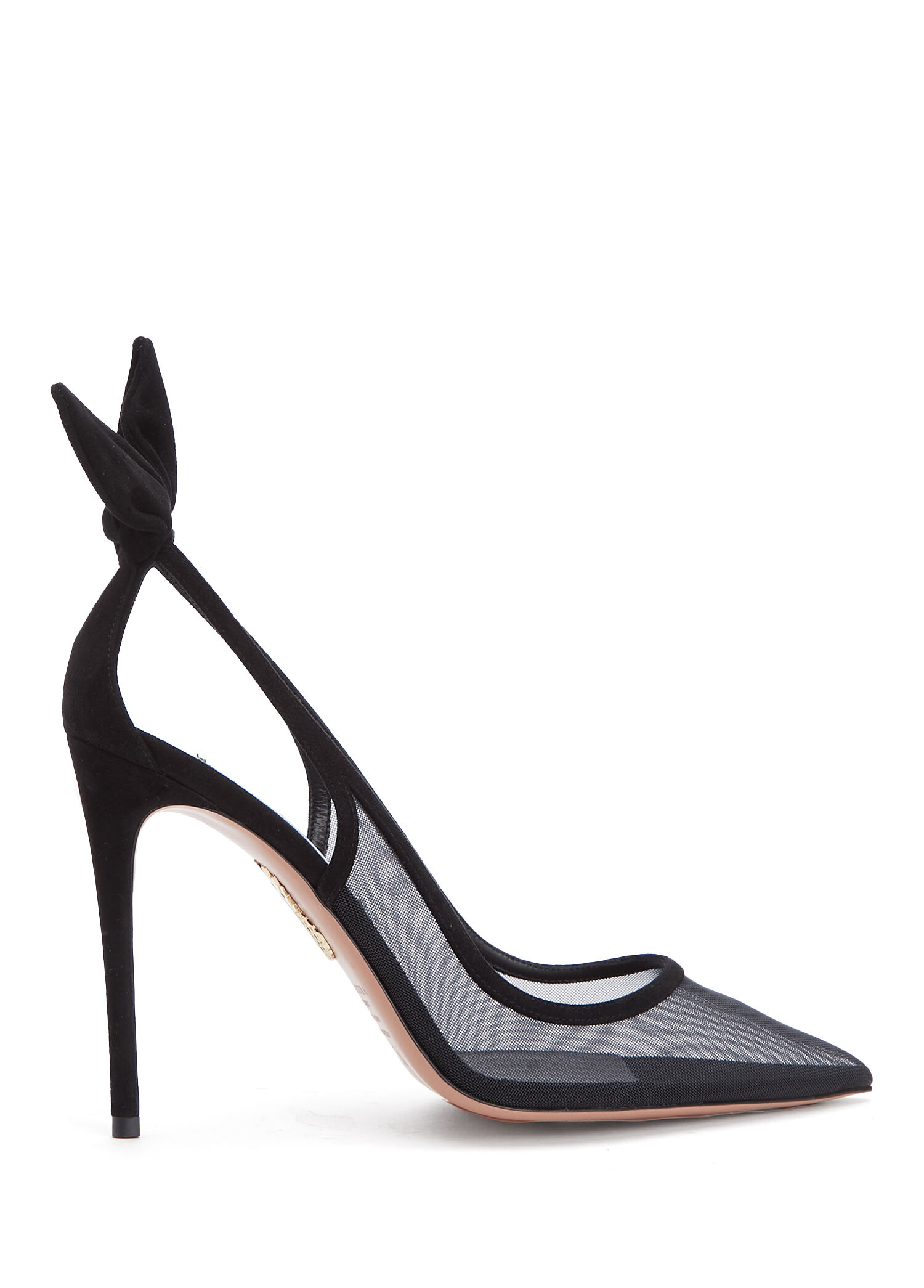 Bow Tie Black High Heels