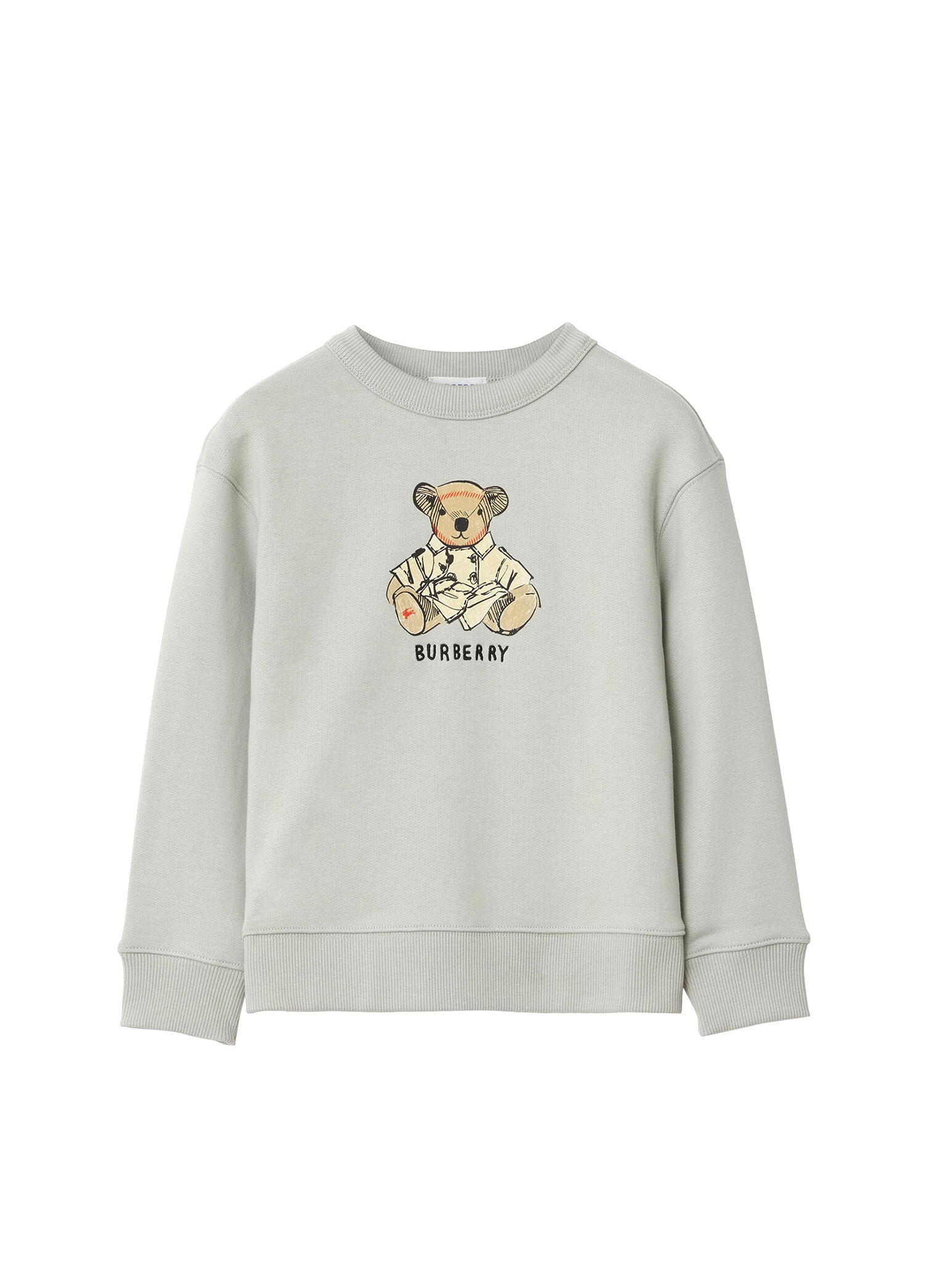 Mathew Teddy Gri Pamuklu Unisex Çocuk Sweatshirt