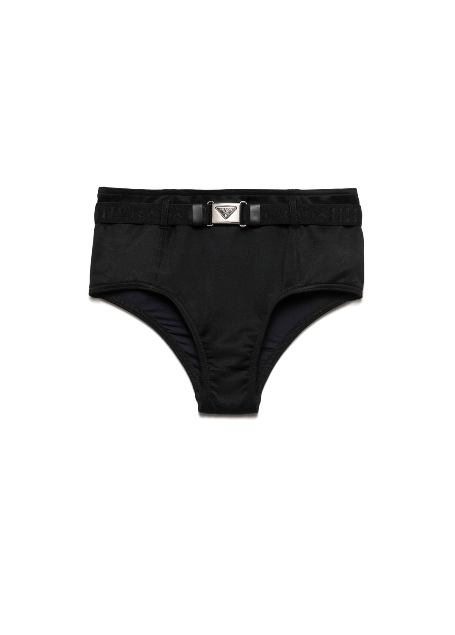 Siyah İnterlok Kumaş Kadın Bikini Altı
