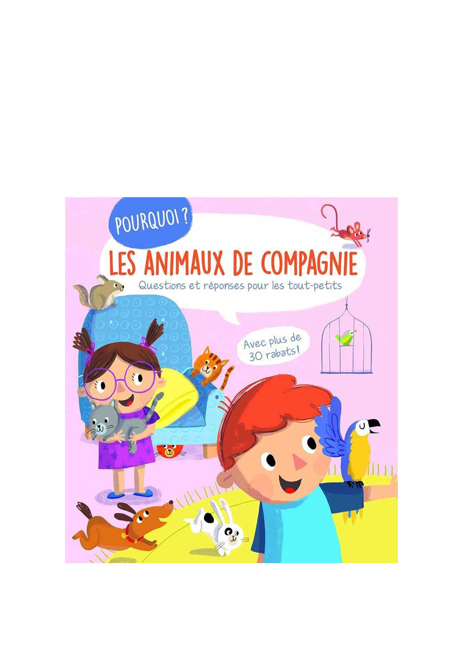 Pourquoi? Les animaux de compagnie Questions et réponses pour les tout petits Çocuk Yabancı Dil Kitabı