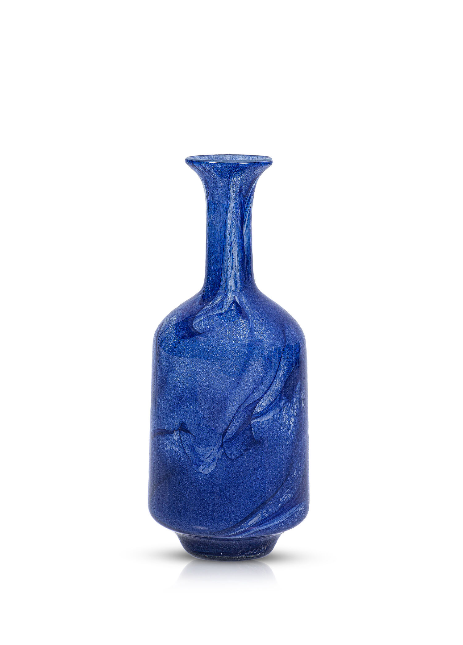 Serenity Aqua Blue Cam Vazo 42 x 17 cm