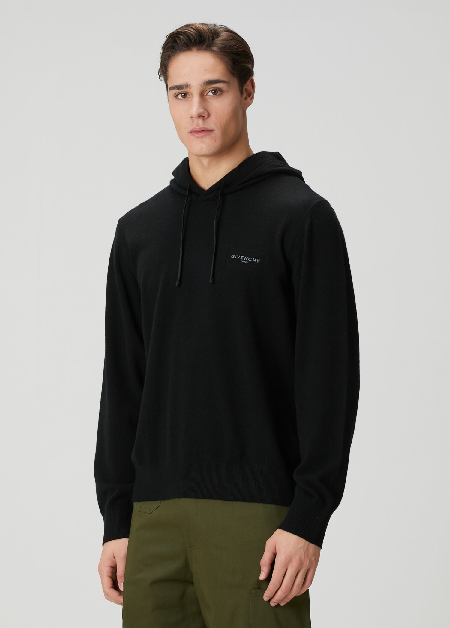 Givenchy Siyah Erkek Siyah Kapüşonlu Yün Kazak 1874758 | Beymen