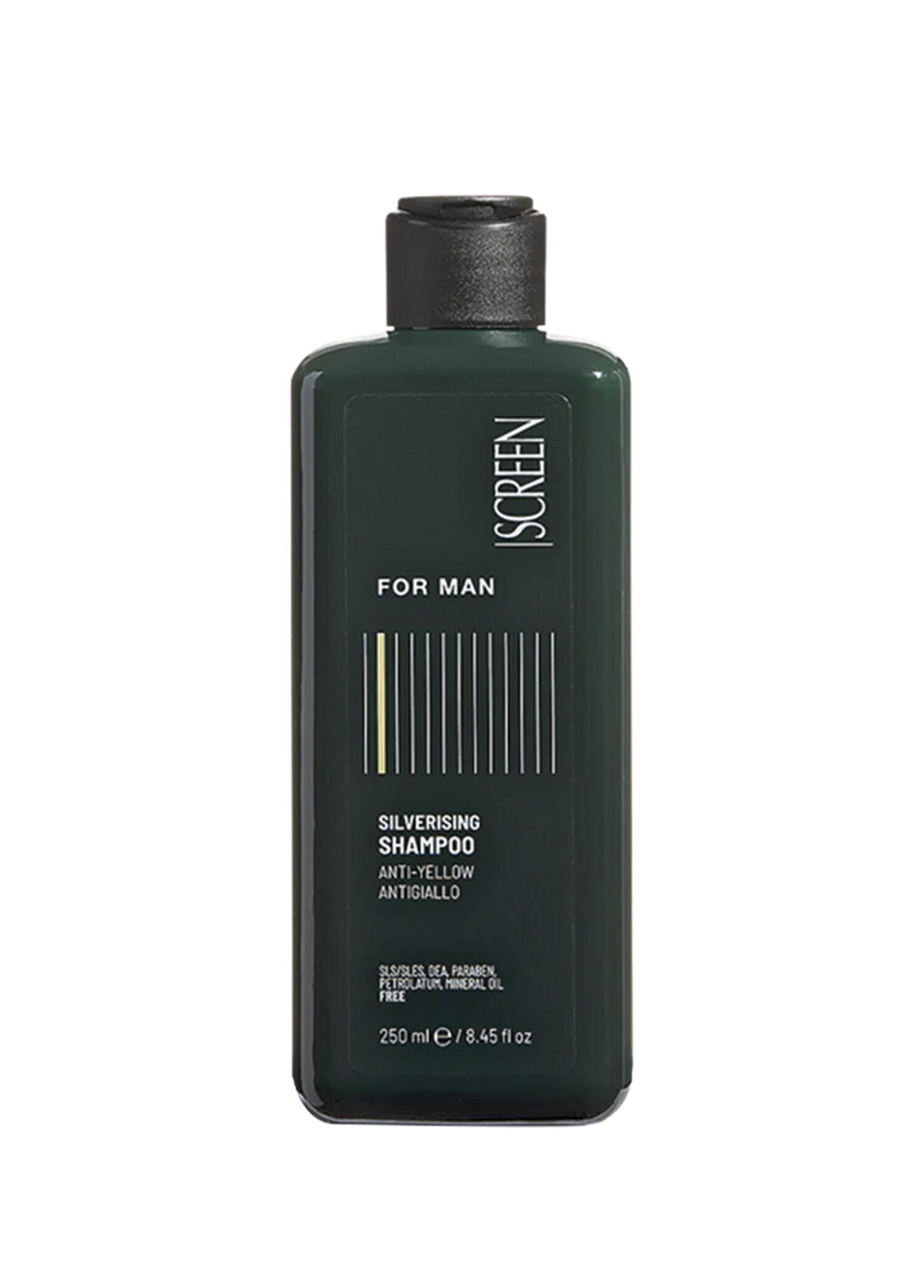 P Screen Hair Care Silverising Gri Beyaz Ve Acik Renkli Saclar Icin Sari Karsiti Erkek Sampuan 250 Ml