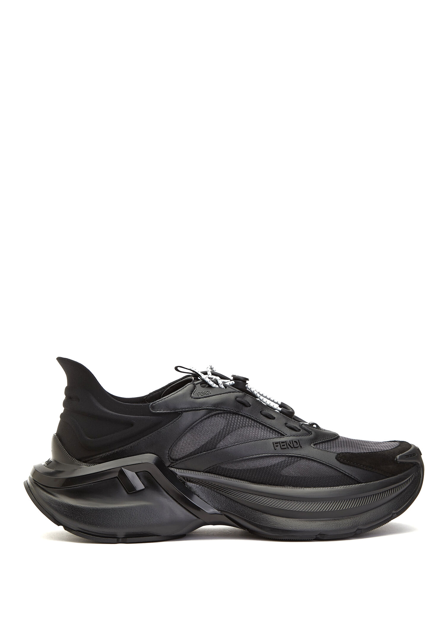 Wave Siyah Erkek Deri Sneaker