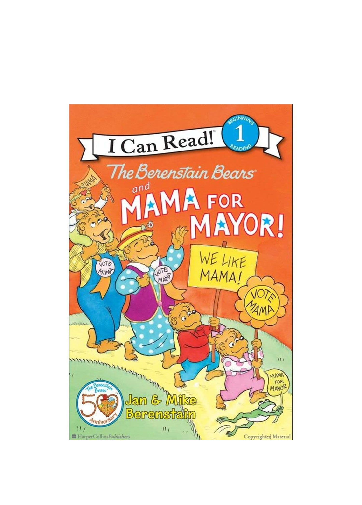 The Berenstain Bears and Mama for Mayor Çocuk Yabancı Dil Kitabı