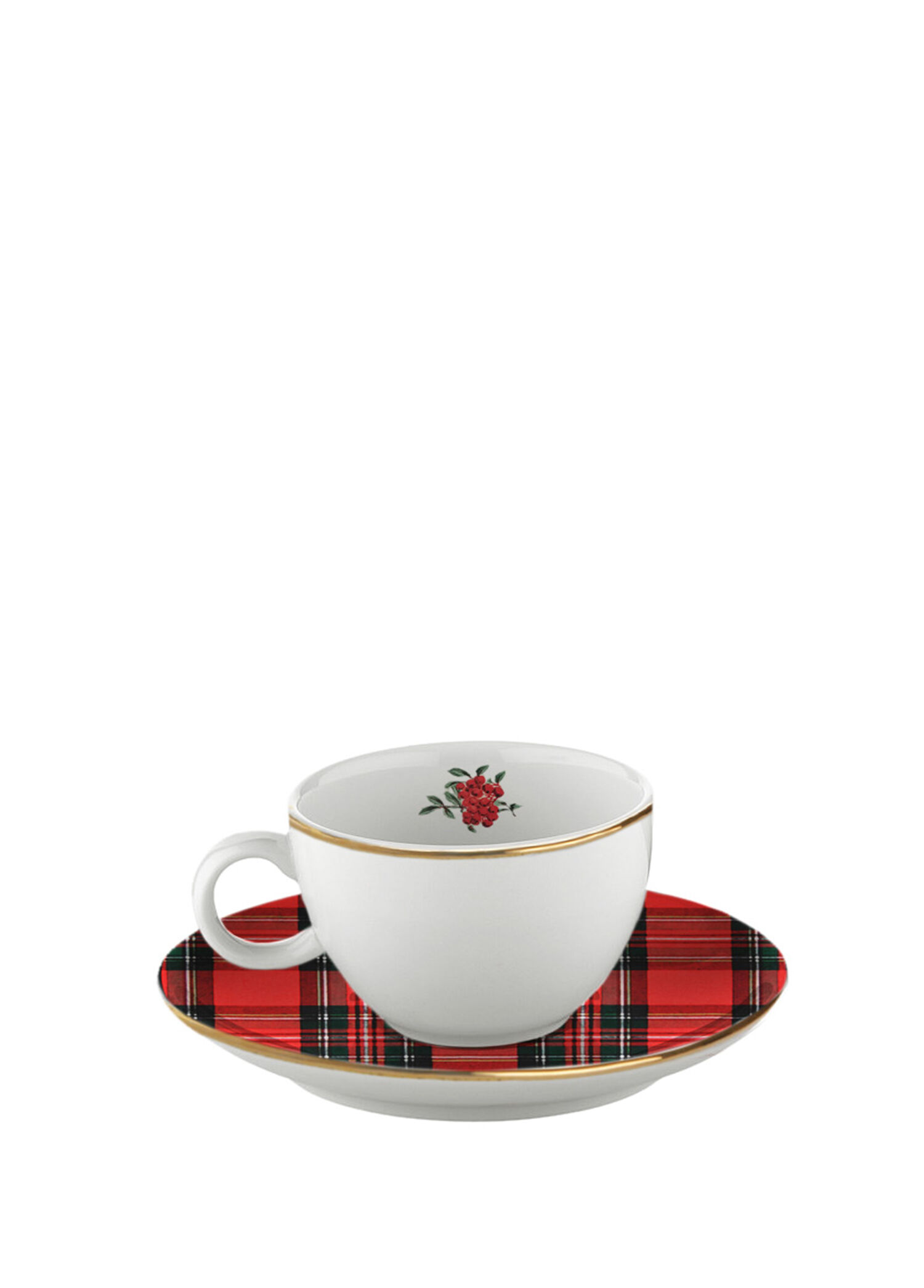 Red Berry Collection Porselen Türk Kahvesi Fincanı
