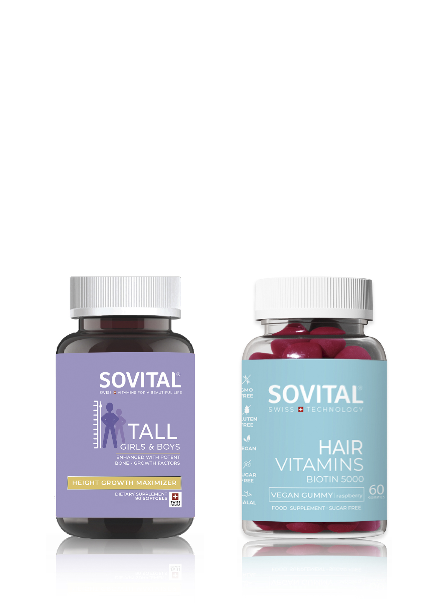 Tall Girls & Boys & Hair Vitamins Gıda Takviyesi Set