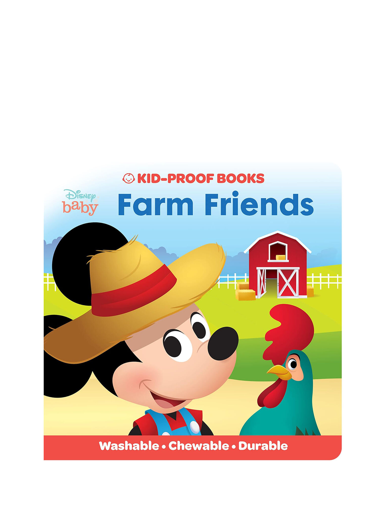 Disney Baby: Kid-Proof Books: Farm Friends Çocuk Yabancı Dil Kitabı