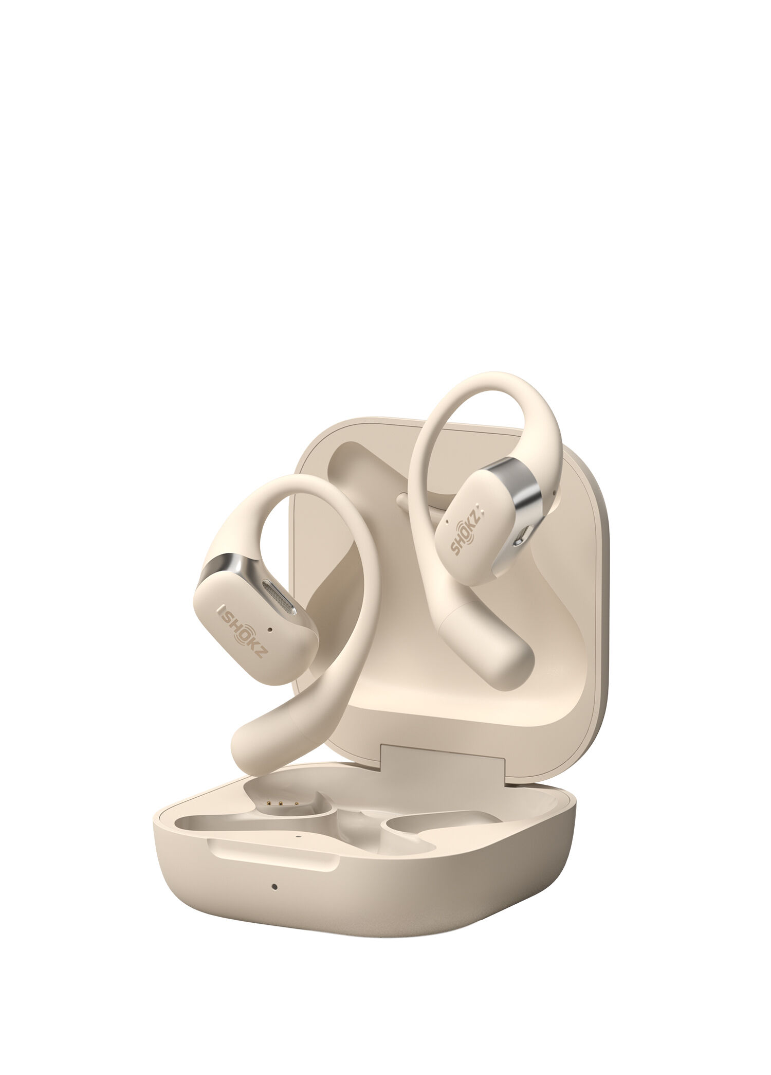 Shokz - Openfit 2 True Wireless Bej Kulak İçi Bluetooth Kulaklık - Bej